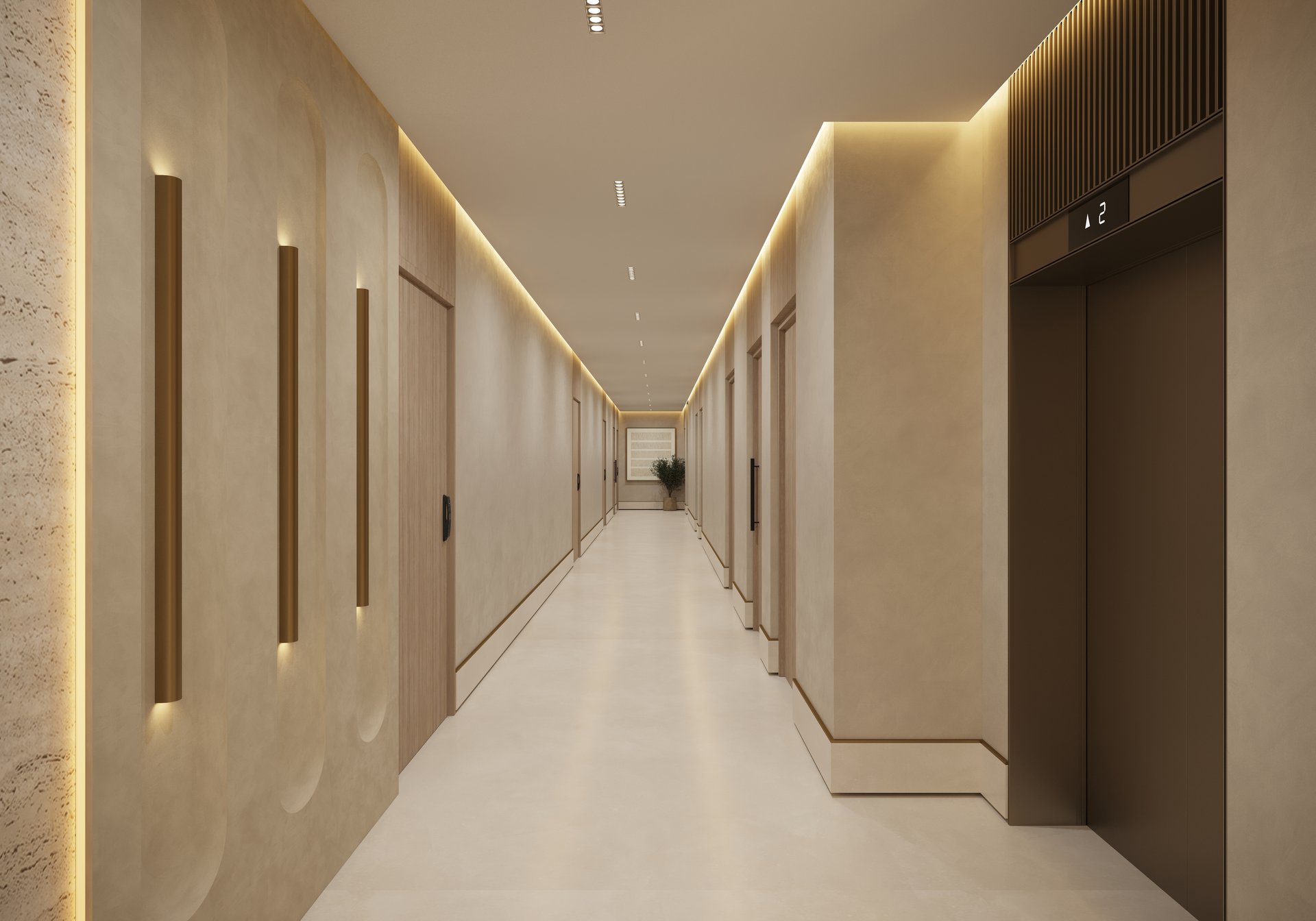 Azra Residence — architecture, view 31 of 74, Beachfront, UAE. 3ds Max · Corona · Lumion render by Nasmeer VM.