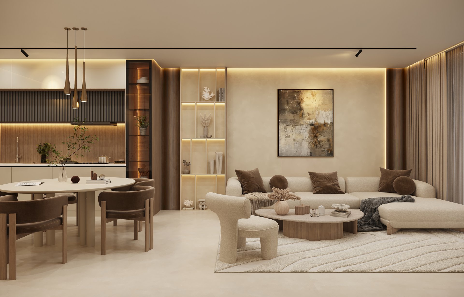 Azra Residence — architecture, view 33 of 74, Beachfront, UAE. 3ds Max · Corona · Lumion render by Nasmeer VM.