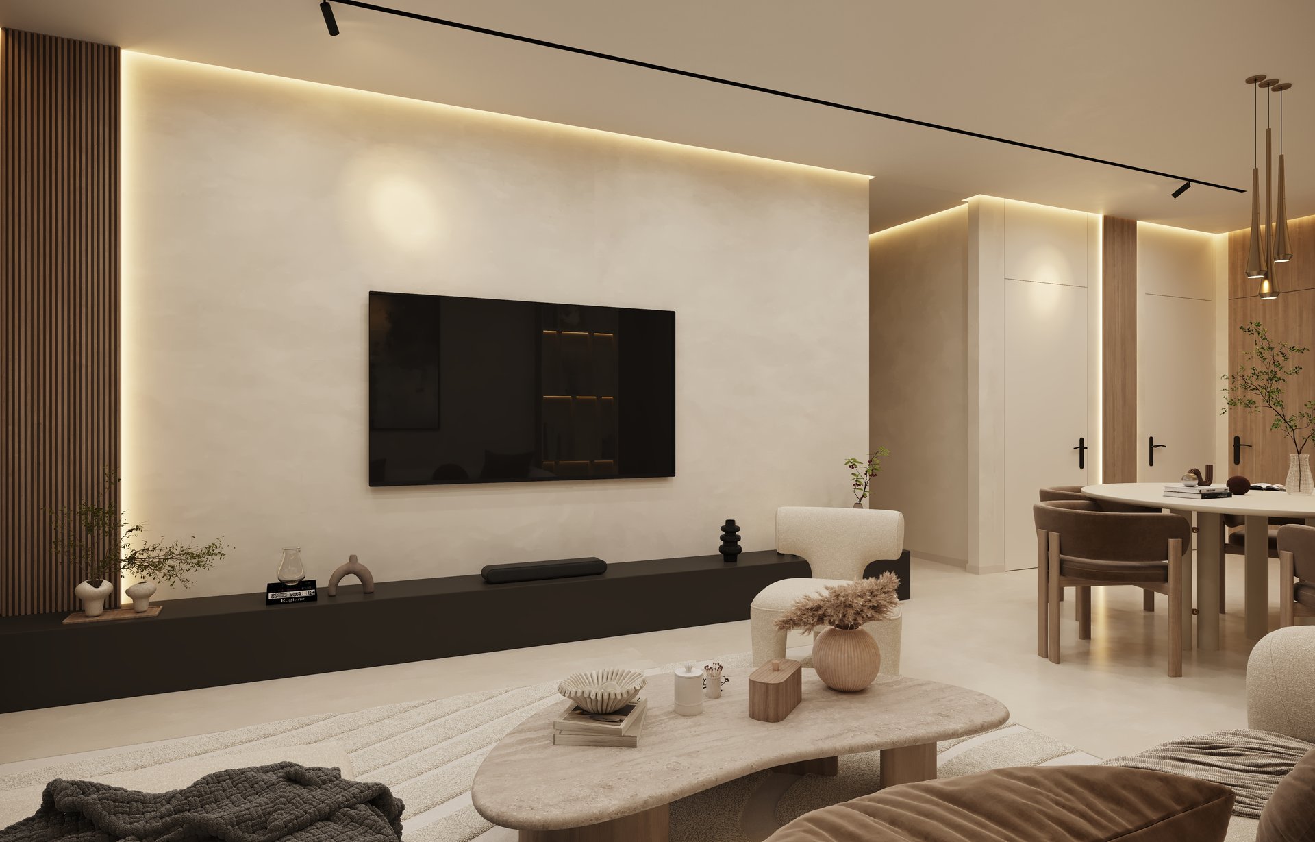 Azra Residence — architecture, view 34 of 74, Beachfront, UAE. 3ds Max · Corona · Lumion render by Nasmeer VM.