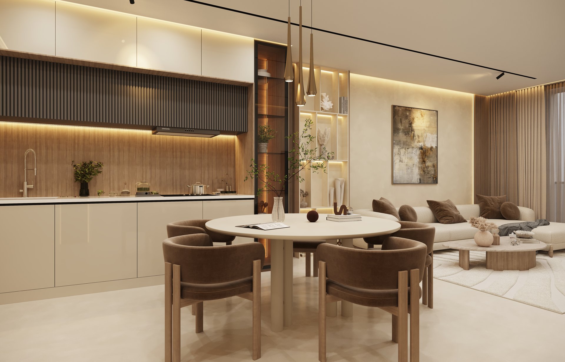 Azra Residence — architecture, view 37 of 74, Beachfront, UAE. 3ds Max · Corona · Lumion render by Nasmeer VM.