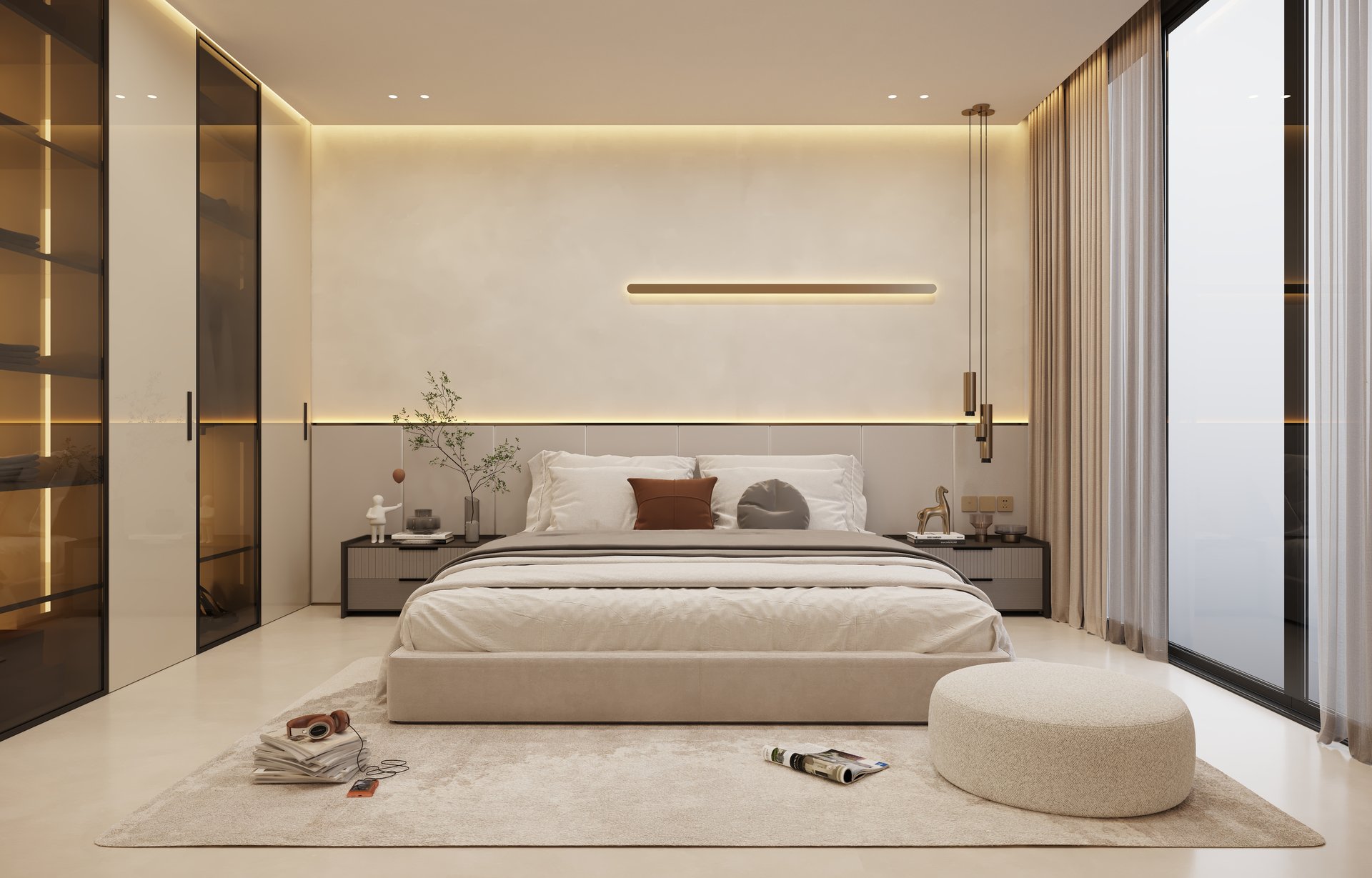 Azra Residence — architecture, view 42 of 74, Beachfront, UAE. 3ds Max · Corona · Lumion render by Nasmeer VM.