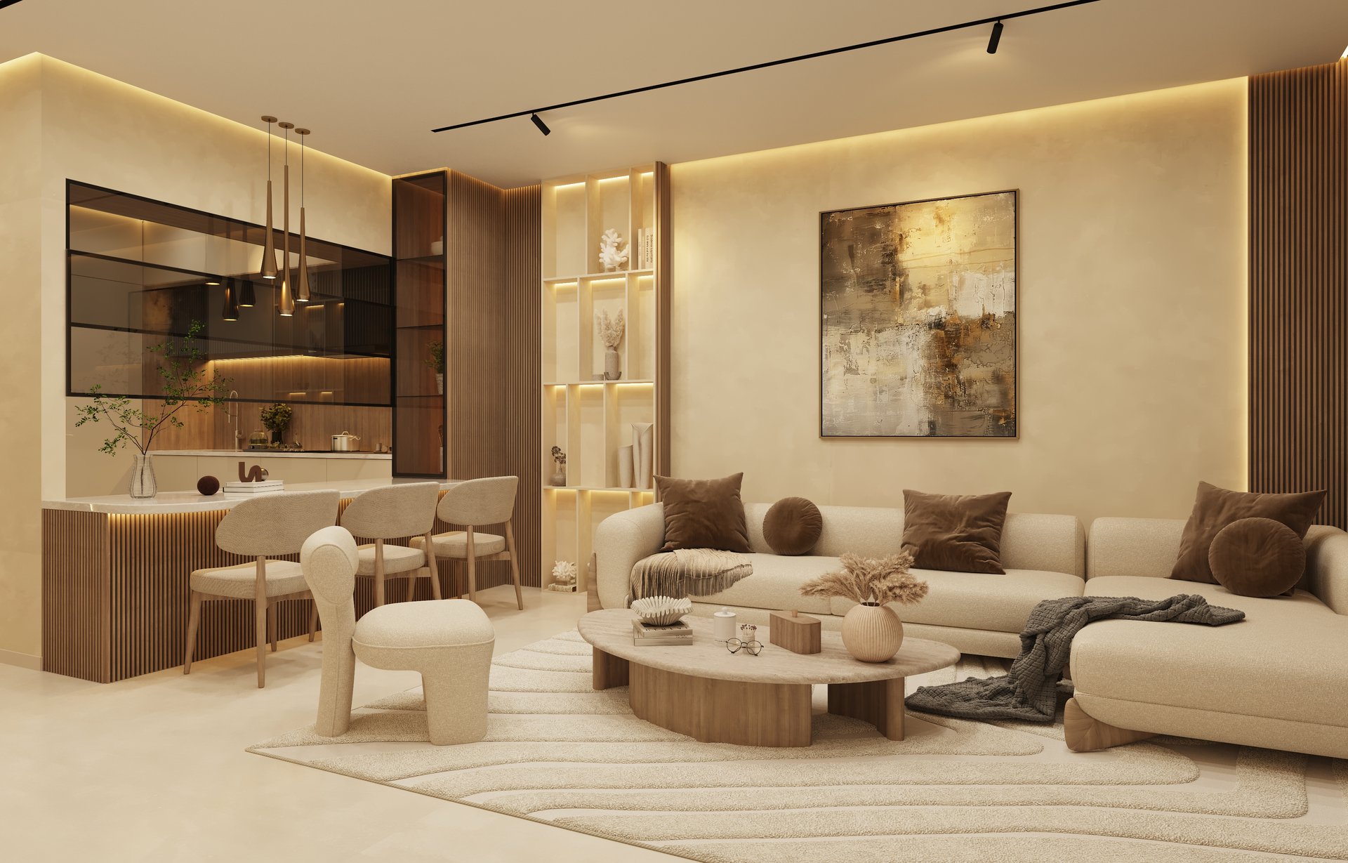 Azra Residence — architecture, view 49 of 74, Beachfront, UAE. 3ds Max · Corona · Lumion render by Nasmeer VM.