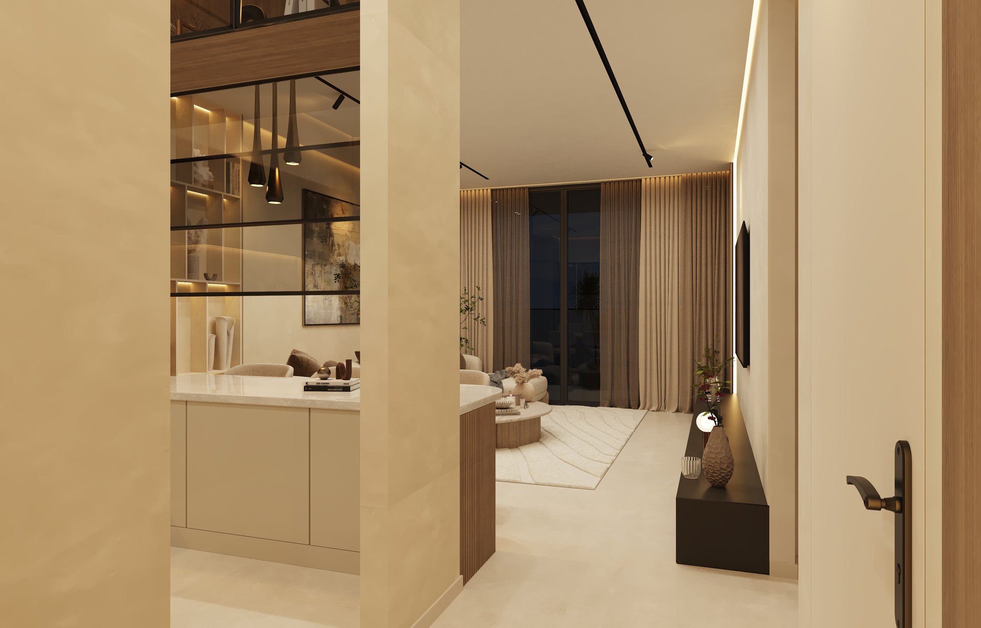 Azra Residence — architecture, view 50 of 74, Beachfront, UAE. 3ds Max · Corona · Lumion render by Nasmeer VM.