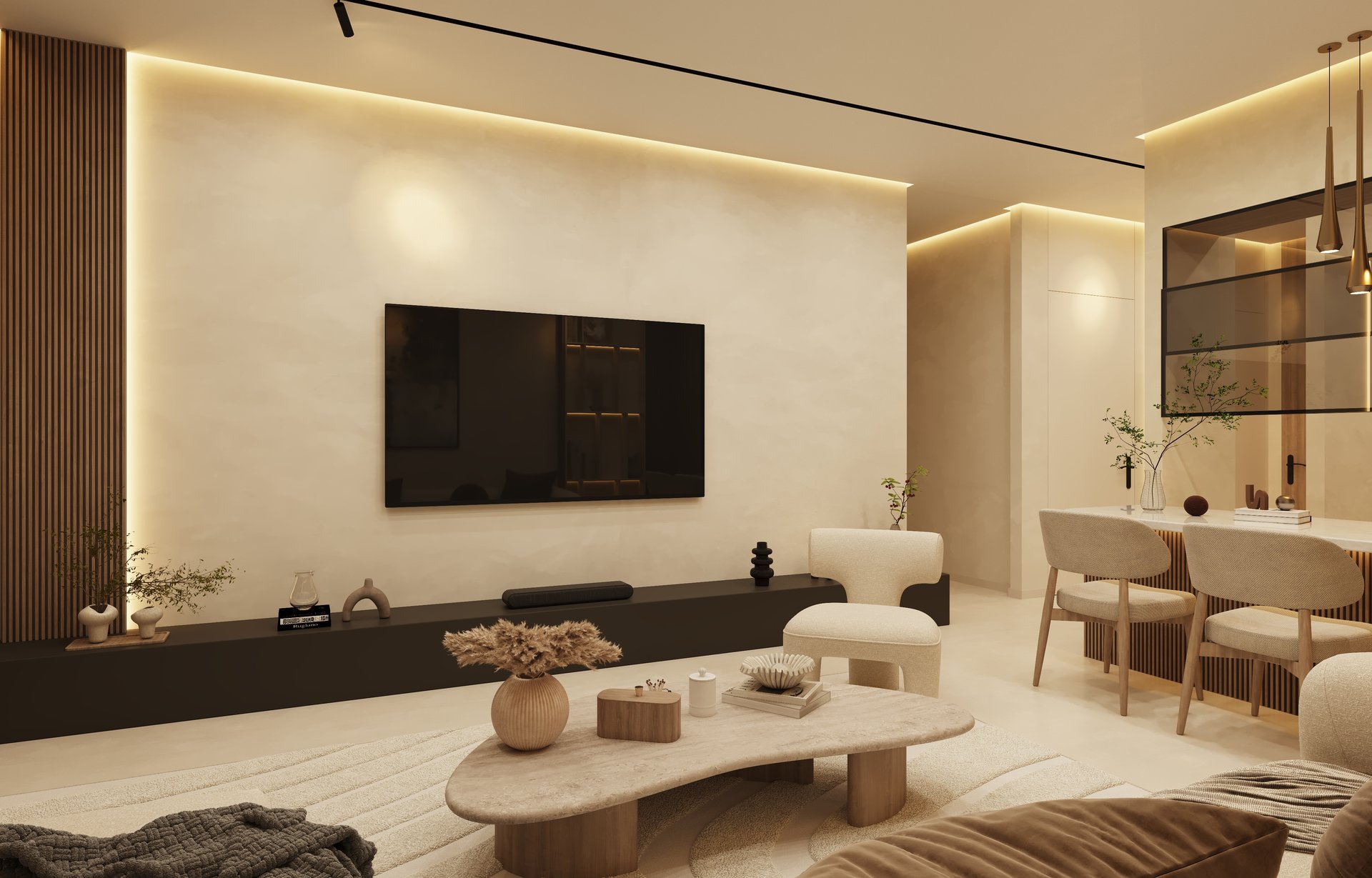 Azra Residence — architecture, view 54 of 74, Beachfront, UAE. 3ds Max · Corona · Lumion render by Nasmeer VM.