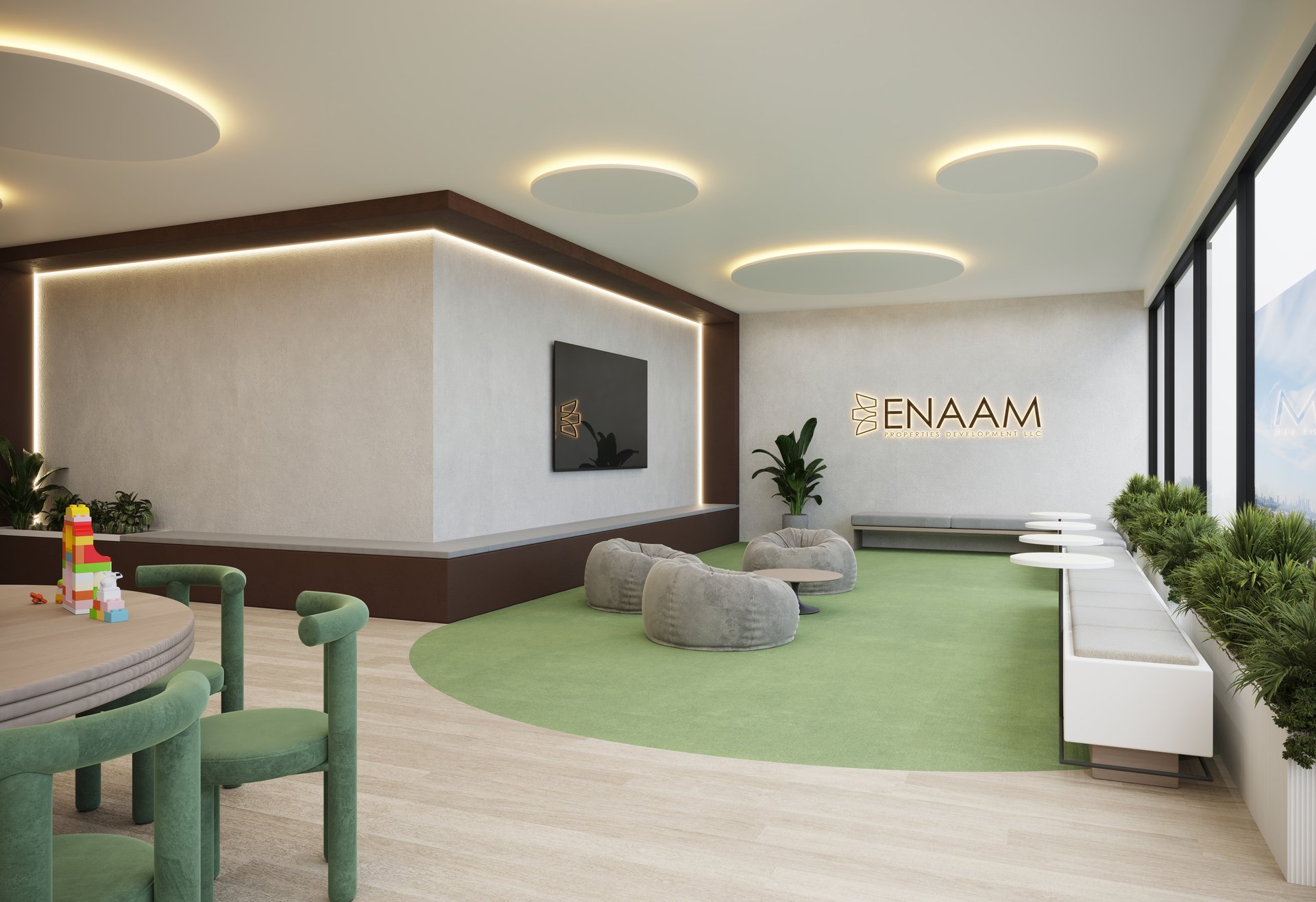 Azra Residence — architecture, view 58 of 74, Beachfront, UAE. 3ds Max · Corona · Lumion render by Nasmeer VM.