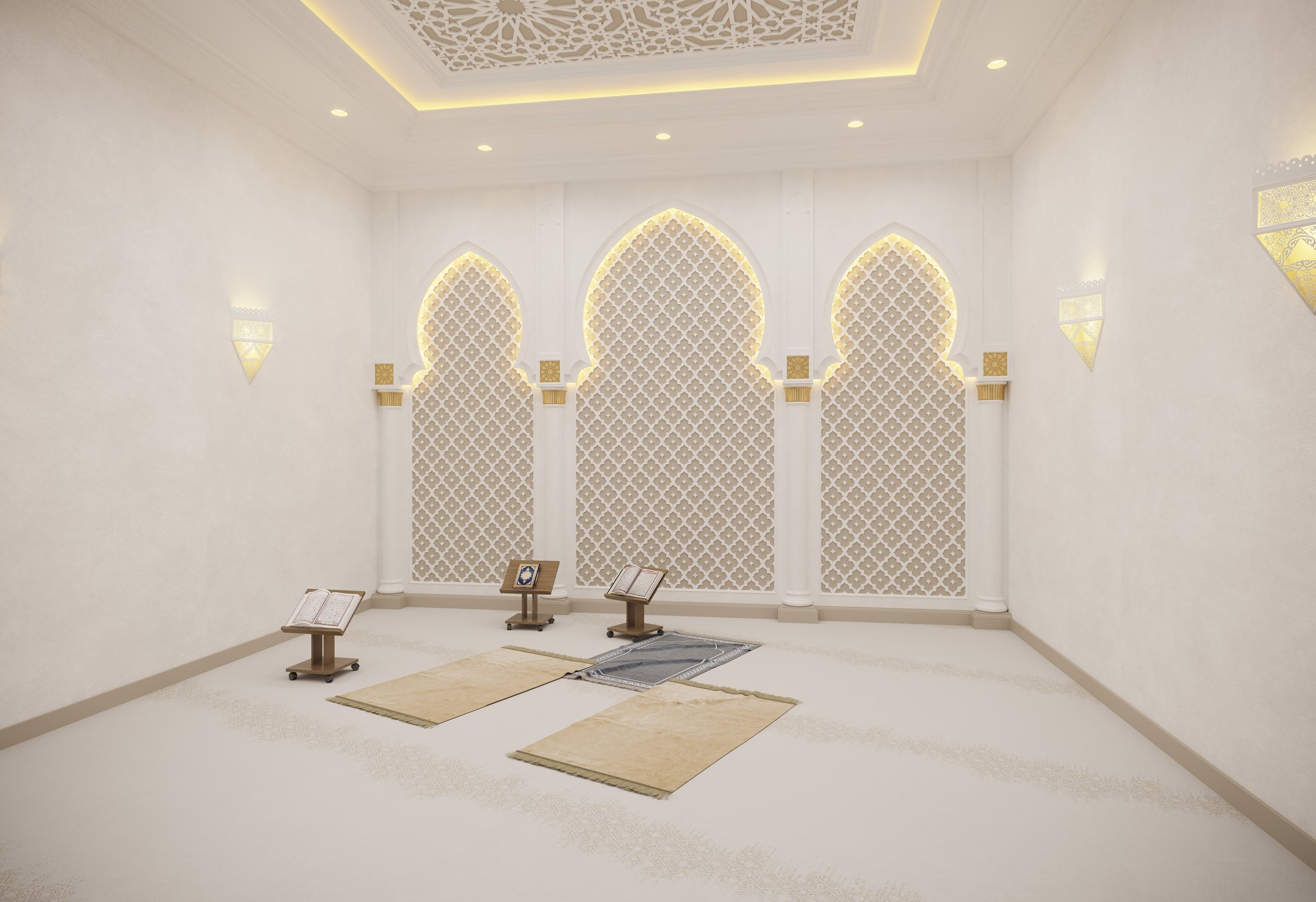 Azra Residence — architecture, view 62 of 74, Beachfront, UAE. 3ds Max · Corona · Lumion render by Nasmeer VM.