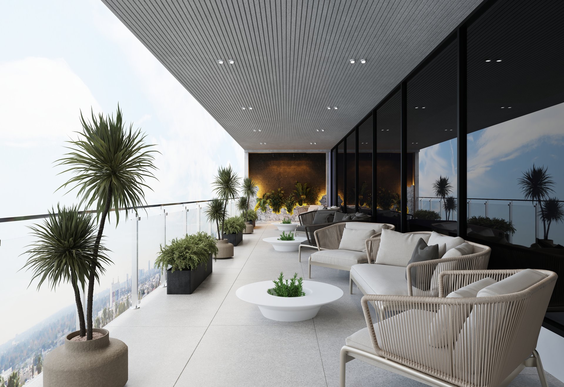 Azra Residence — architecture, view 63 of 74, Beachfront, UAE. 3ds Max · Corona · Lumion render by Nasmeer VM.