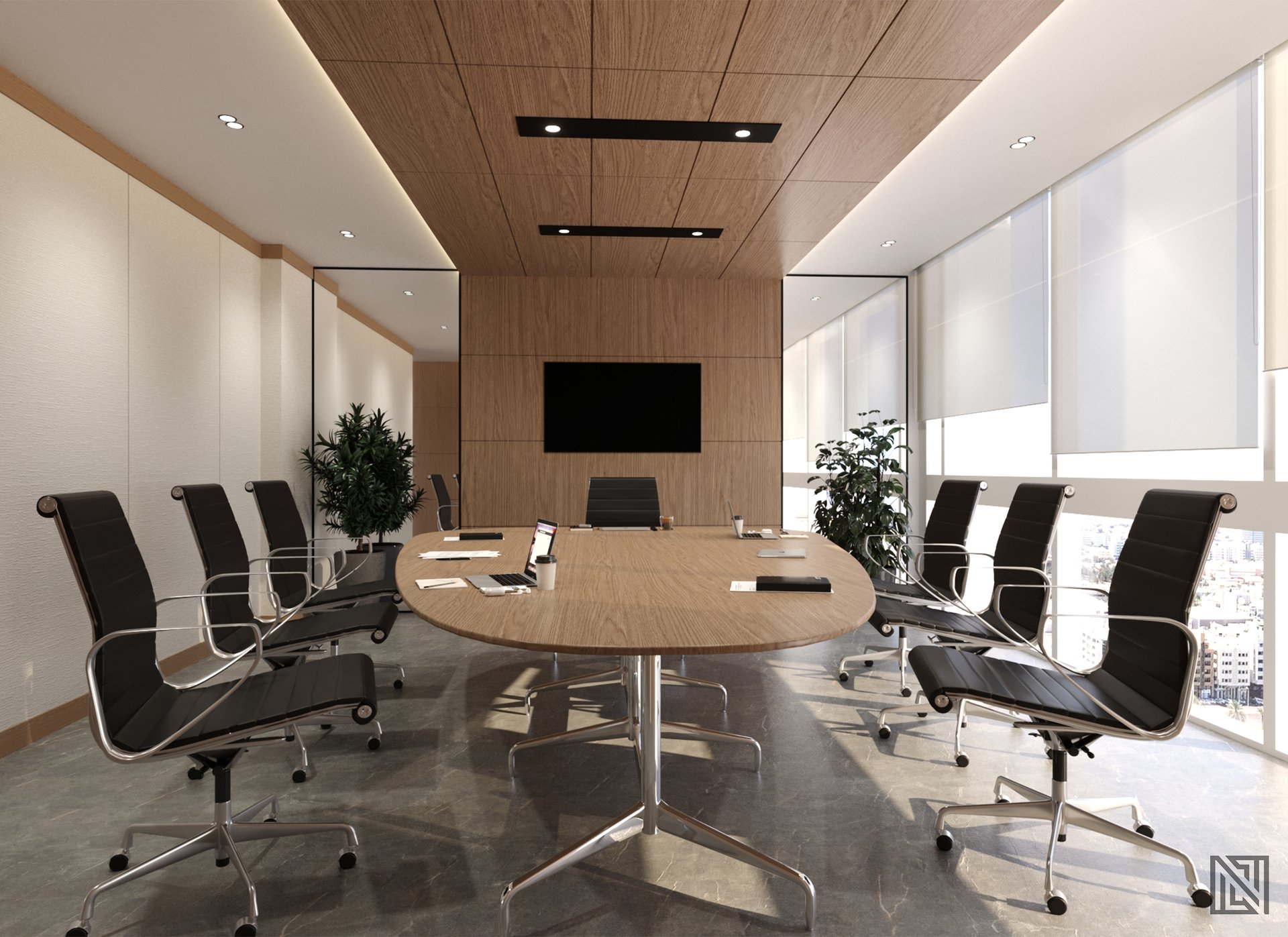 Burjeel Holdings — Office — commercial, view 11 of 17, UAE. 3ds Max · Corona render by Nasmeer VM.