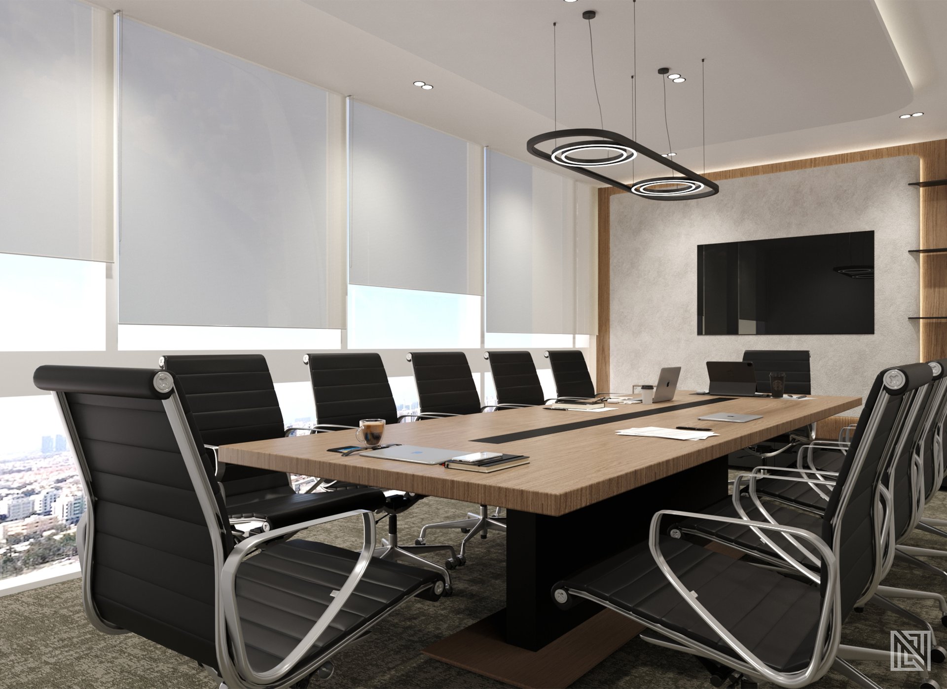 Burjeel Holdings — Office — commercial, view 12 of 17, UAE. 3ds Max · Corona render by Nasmeer VM.