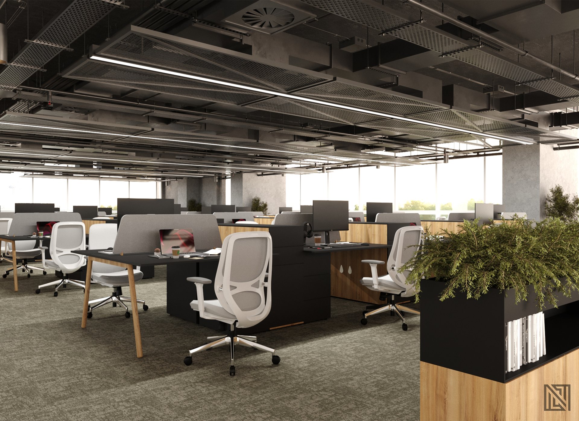 Burjeel Holdings — Office — commercial, view 15 of 17, UAE. 3ds Max · Corona render by Nasmeer VM.