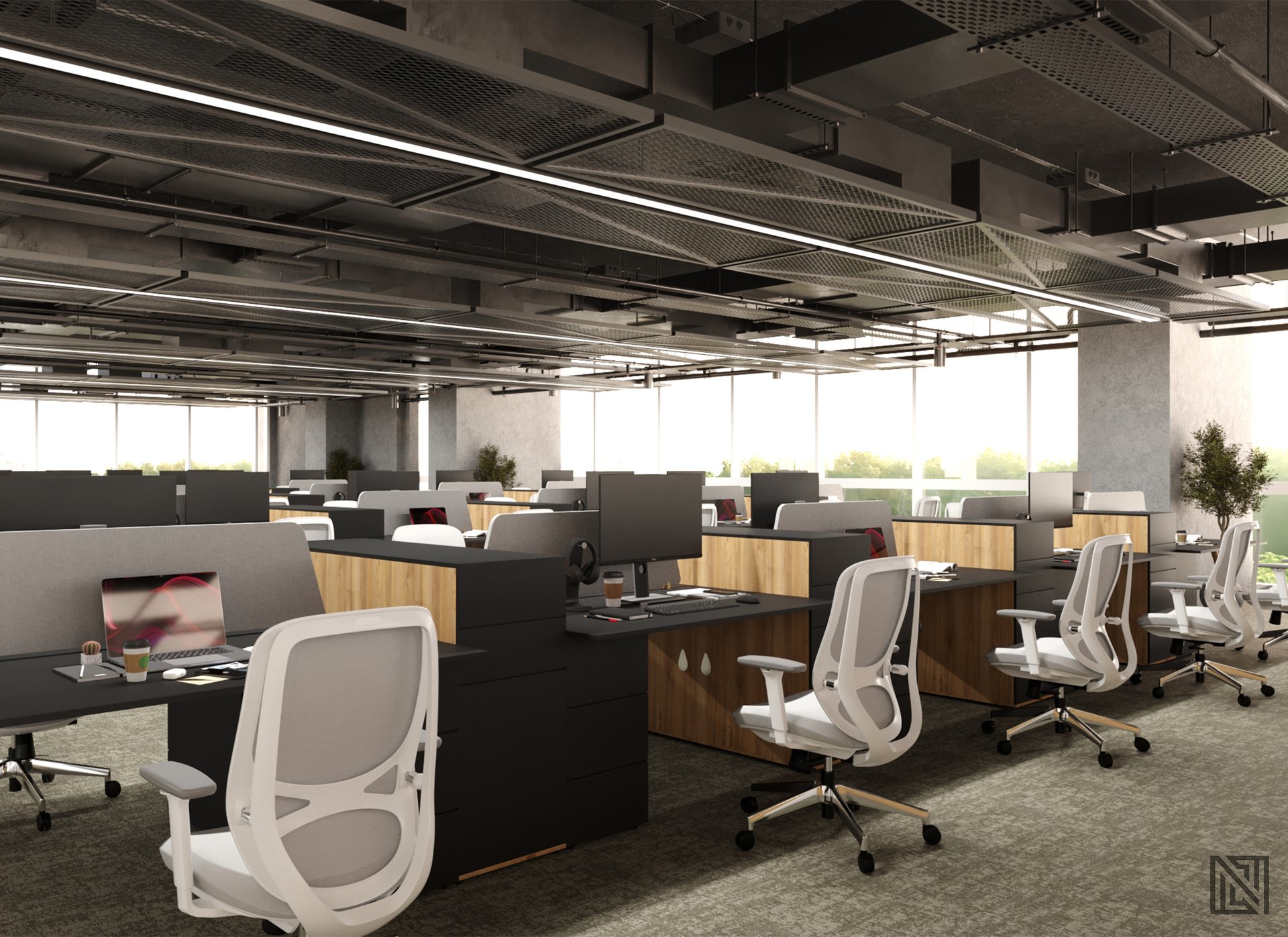 Burjeel Holdings — Office — commercial, view 16 of 17, UAE. 3ds Max · Corona render by Nasmeer VM.