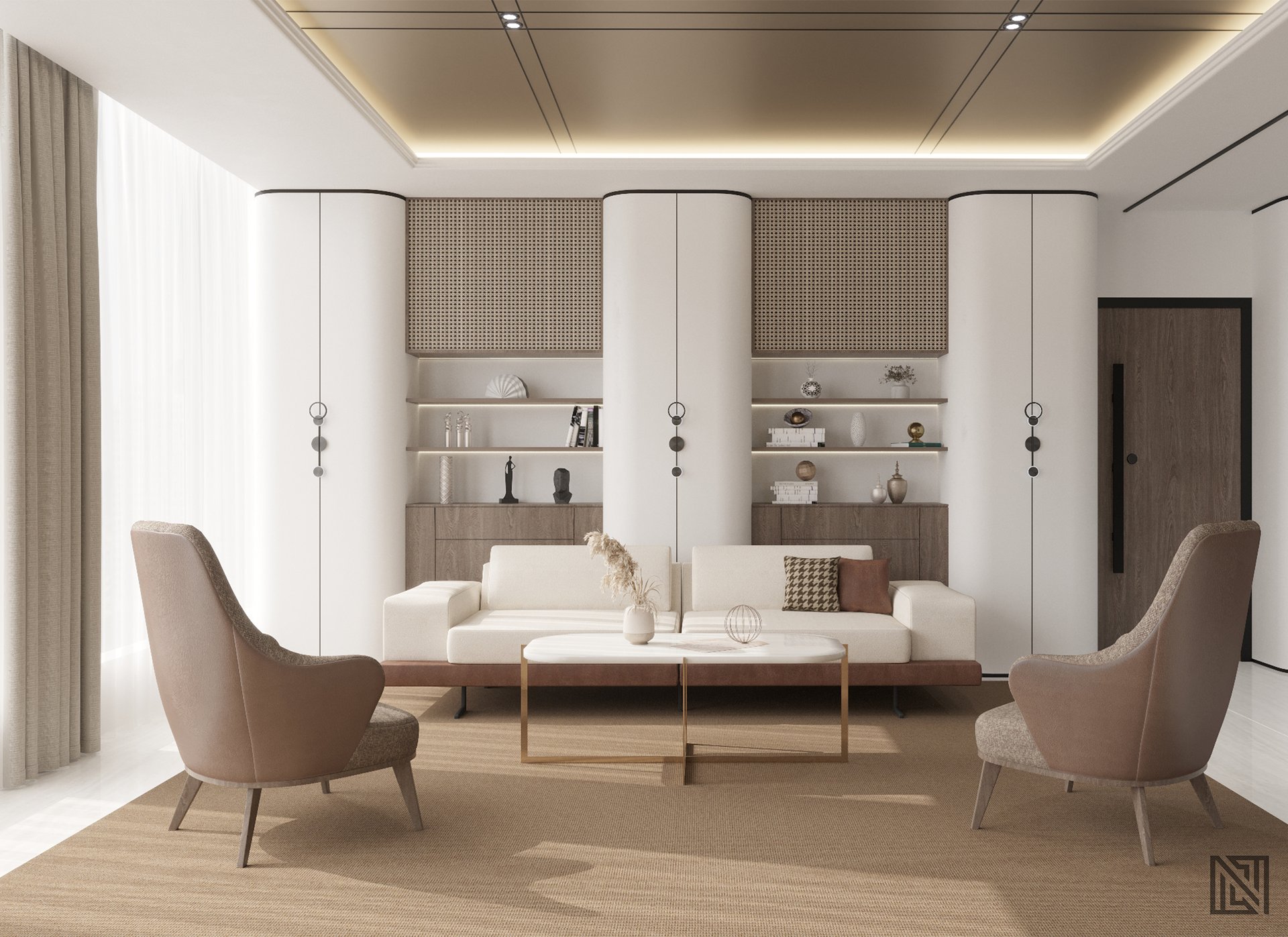 Burjeel Holdings — Office — commercial, view 6 of 17, UAE. 3ds Max · Corona render by Nasmeer VM.