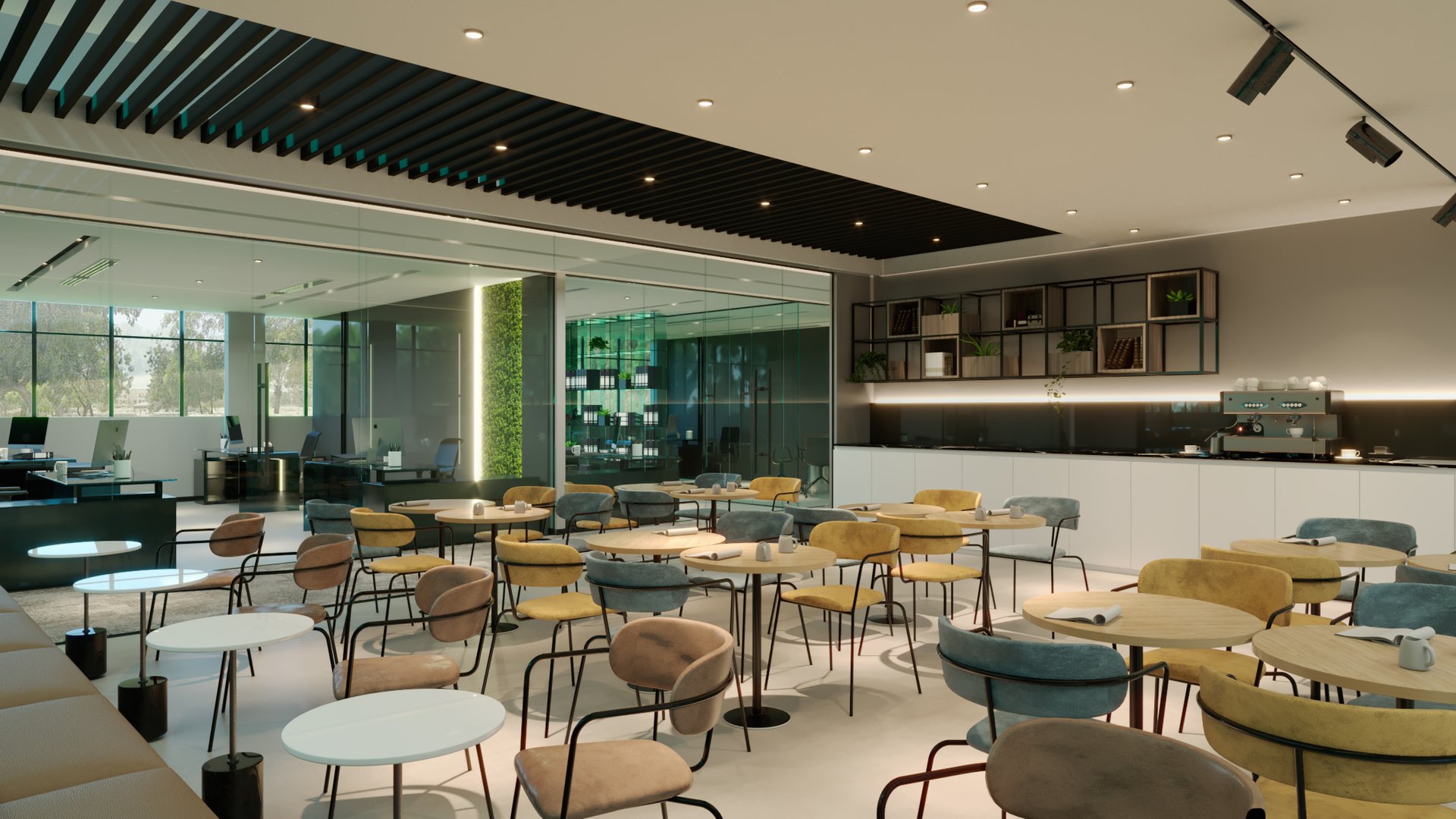 Emirates Float Glass — Office — commercial, view 13 of 39, UAE. 3ds Max · Corona render by Nasmeer VM.