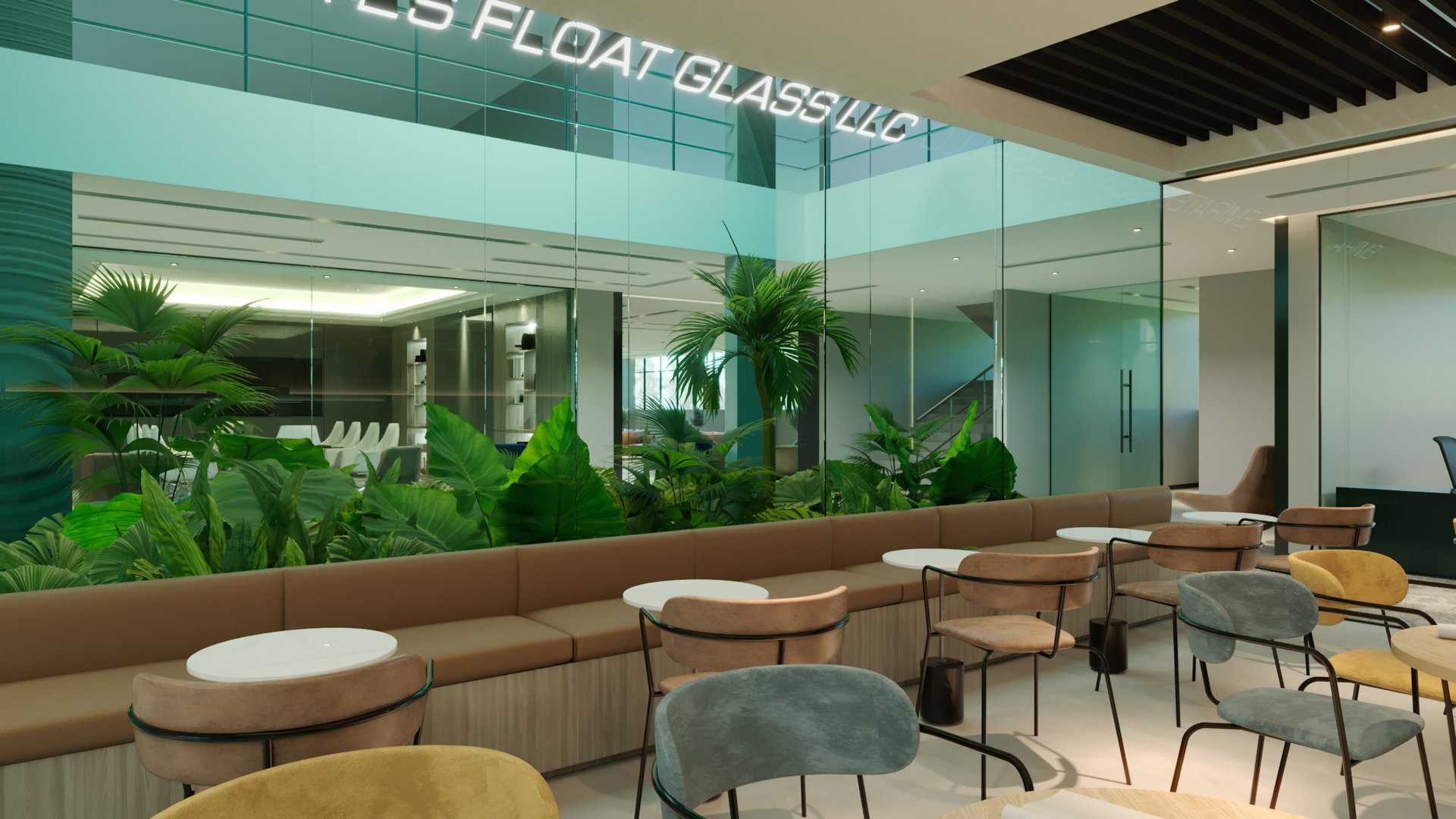 Emirates Float Glass — Office — commercial, view 14 of 39, UAE. 3ds Max · Corona render by Nasmeer VM.