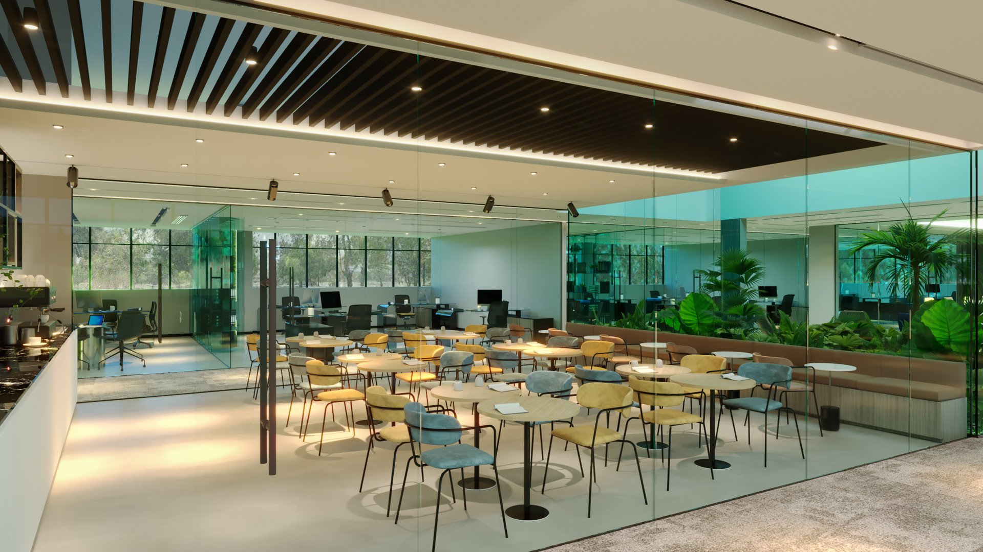 Emirates Float Glass — Office — commercial, view 15 of 39, UAE. 3ds Max · Corona render by Nasmeer VM.