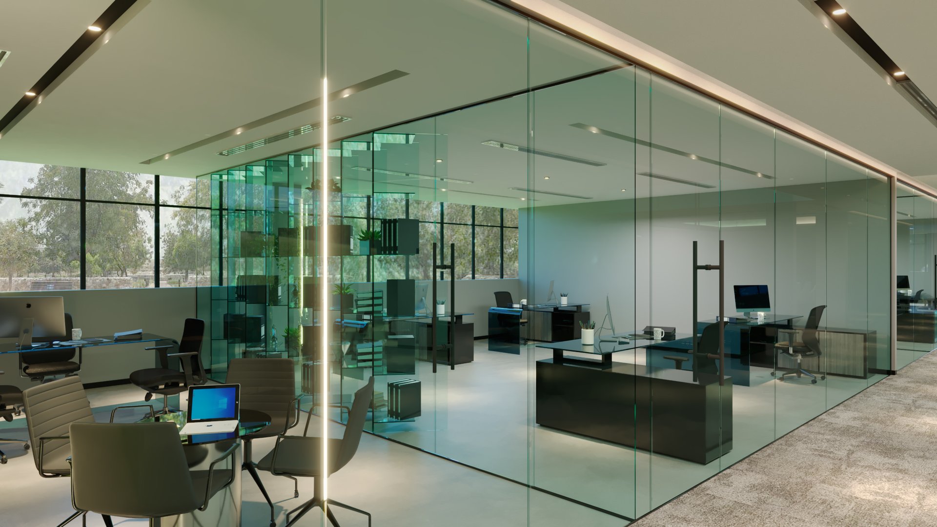 Emirates Float Glass — Office — commercial, view 16 of 39, UAE. 3ds Max · Corona render by Nasmeer VM.