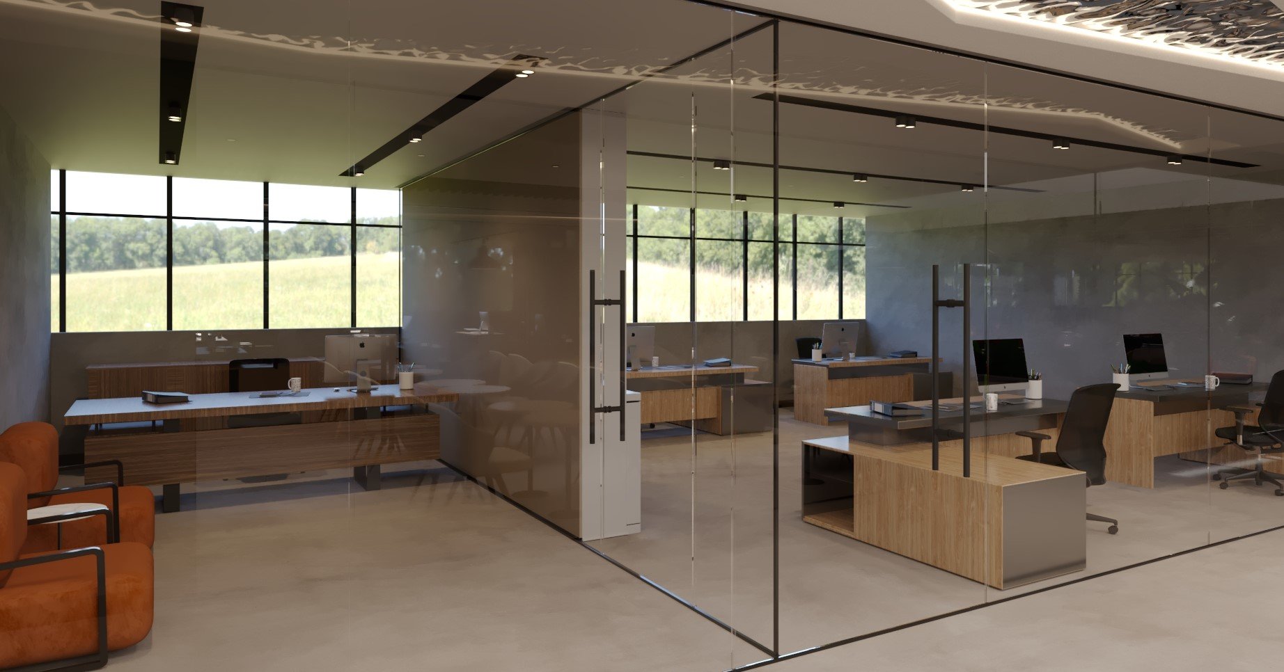 Emirates Float Glass — Office — commercial, view 26 of 39, UAE. 3ds Max · Corona render by Nasmeer VM.
