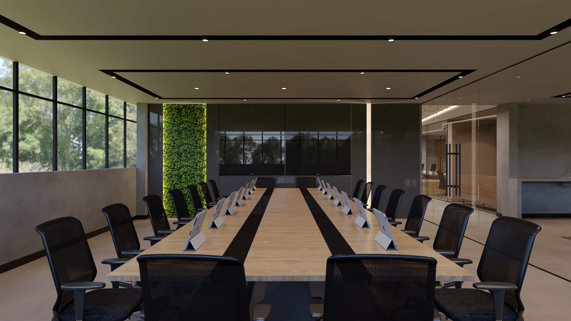 Emirates Float Glass — Office — commercial, view 27 of 39, UAE. 3ds Max · Corona render by Nasmeer VM.