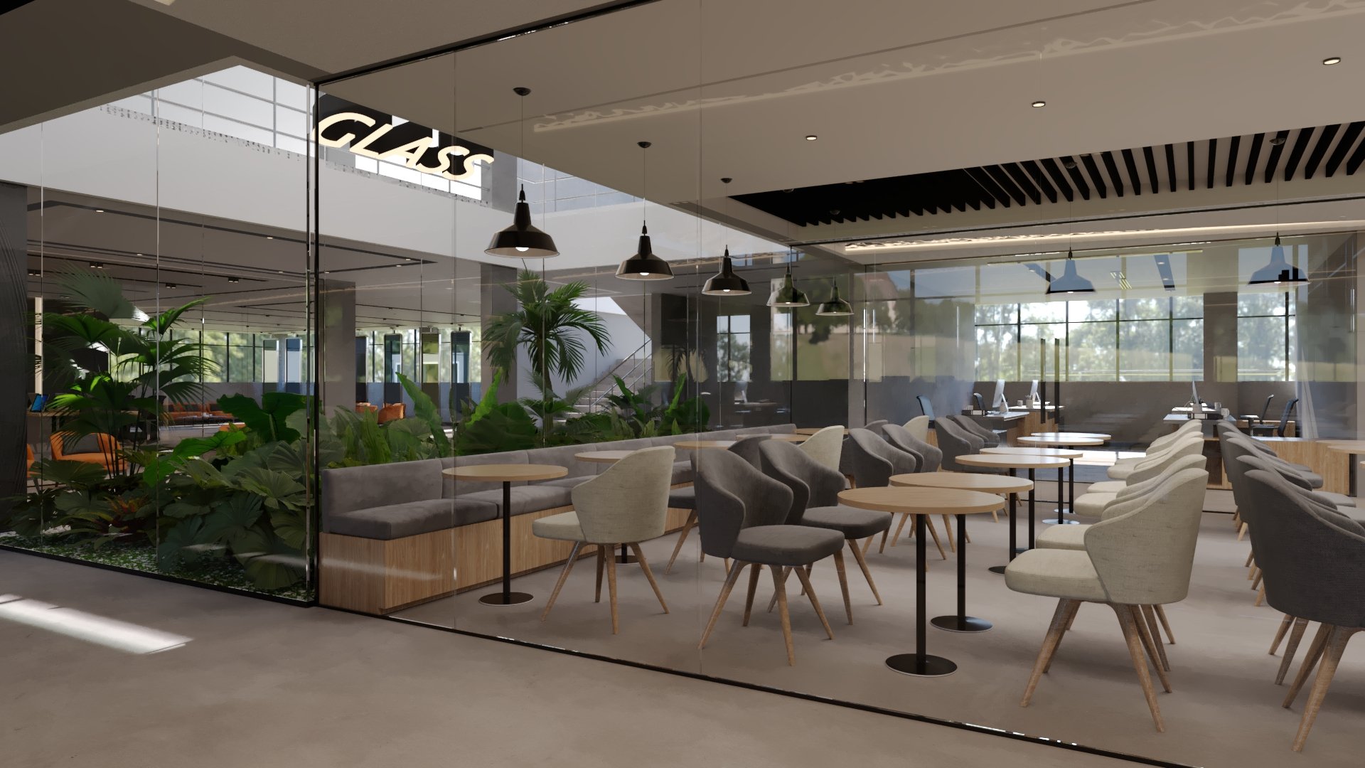 Emirates Float Glass — Office — commercial, view 30 of 39, UAE. 3ds Max · Corona render by Nasmeer VM.