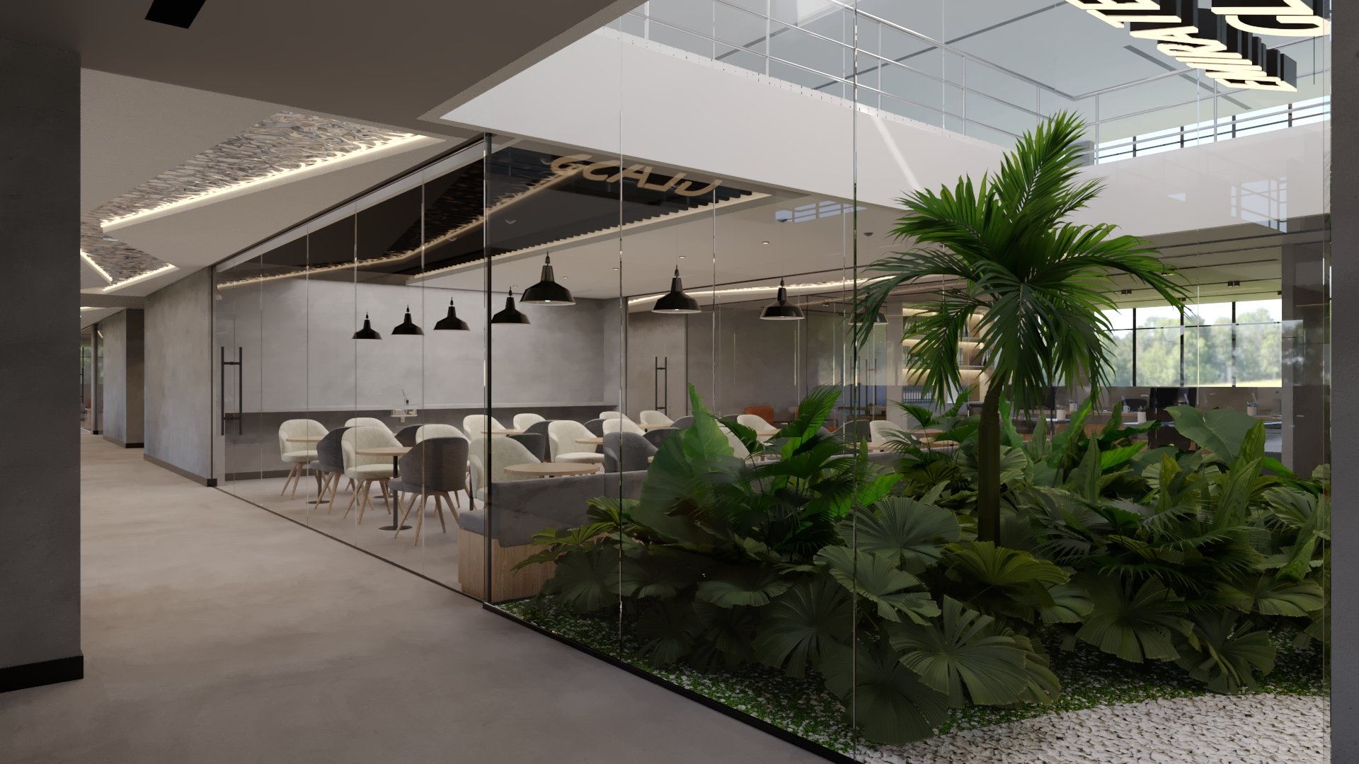 Emirates Float Glass — Office — commercial, view 32 of 39, UAE. 3ds Max · Corona render by Nasmeer VM.