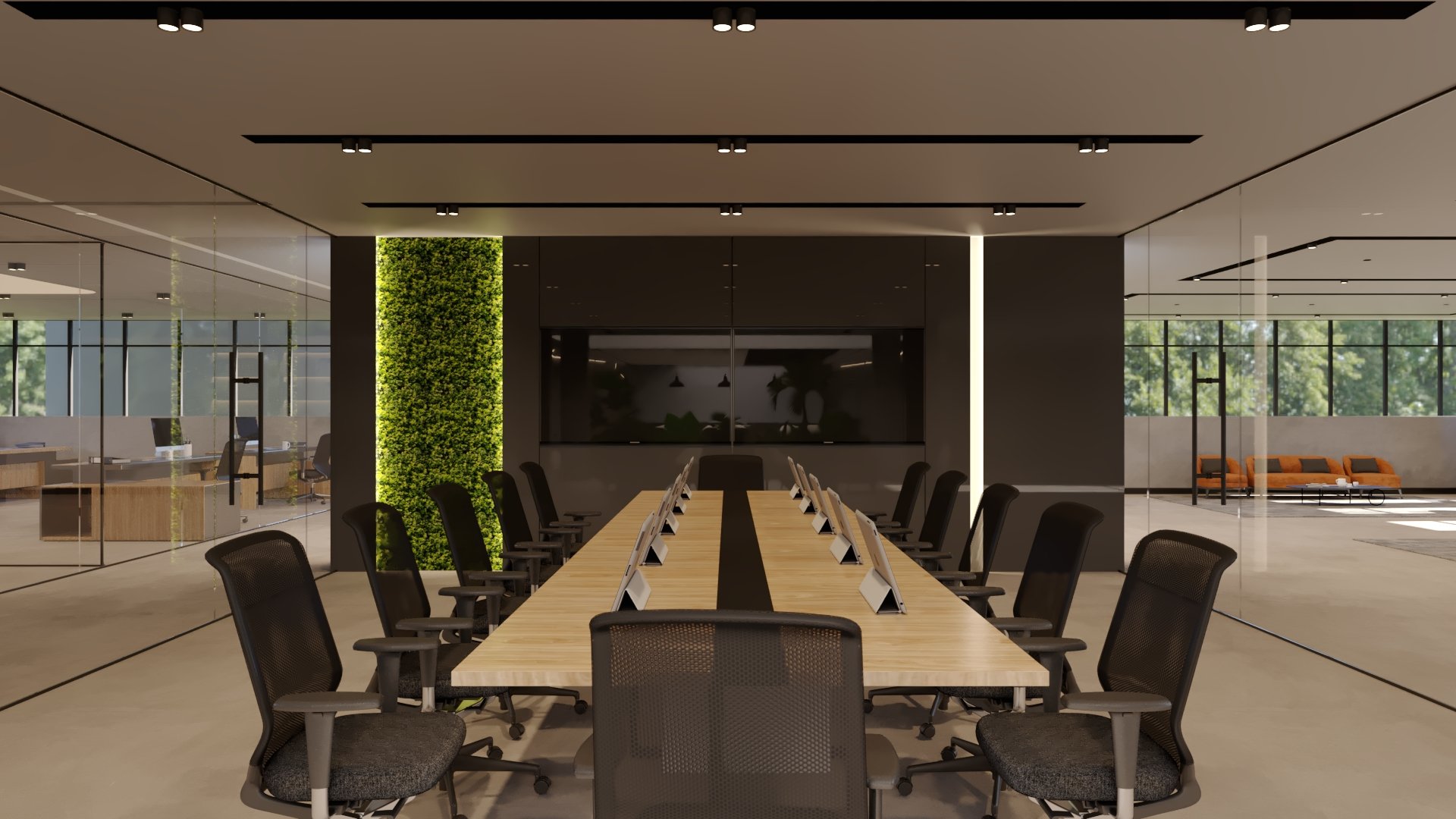 Emirates Float Glass — Office — commercial, view 33 of 39, UAE. 3ds Max · Corona render by Nasmeer VM.