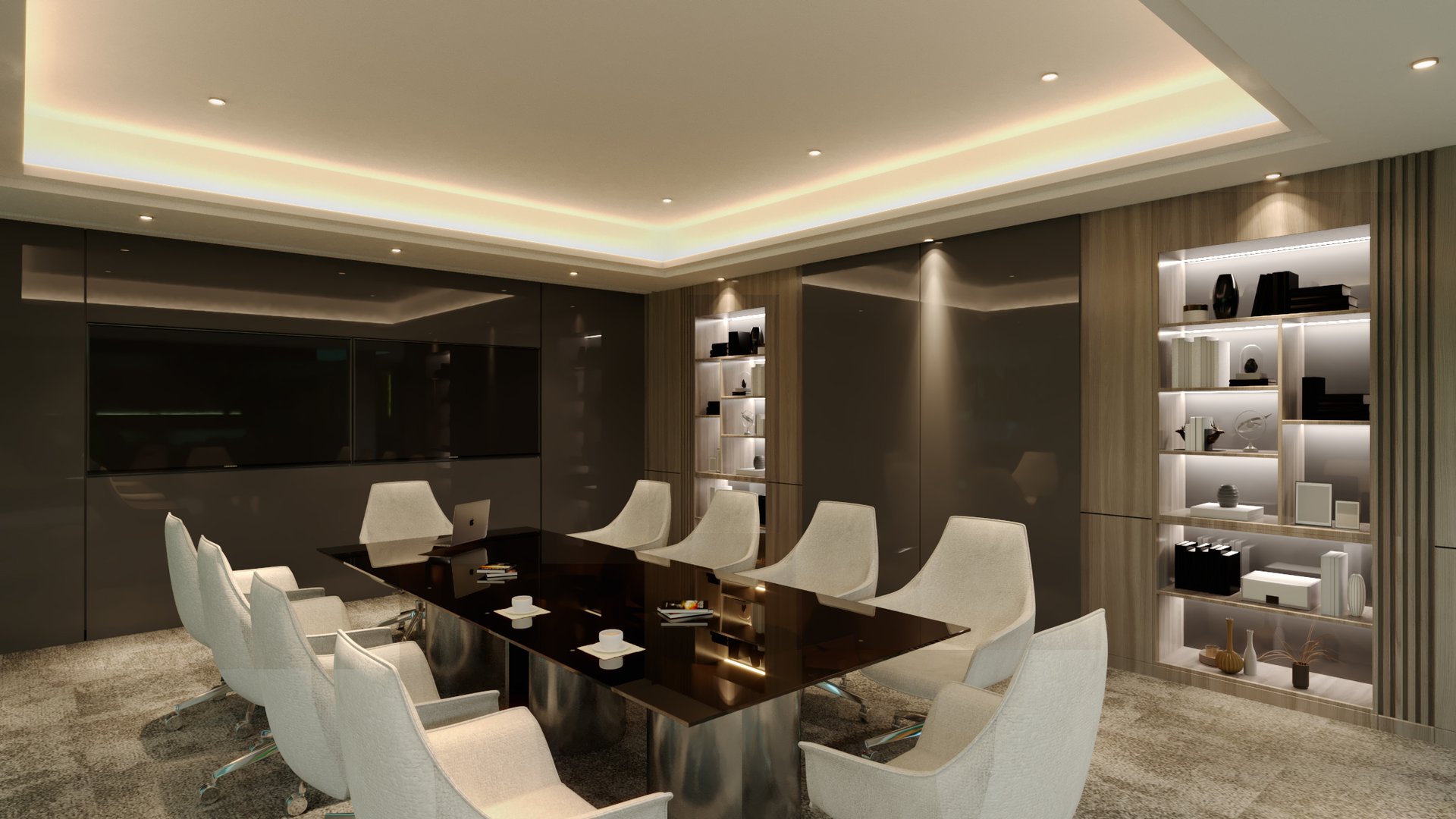 Emirates Float Glass — Office — commercial, view 38 of 39, UAE. 3ds Max · Corona render by Nasmeer VM.