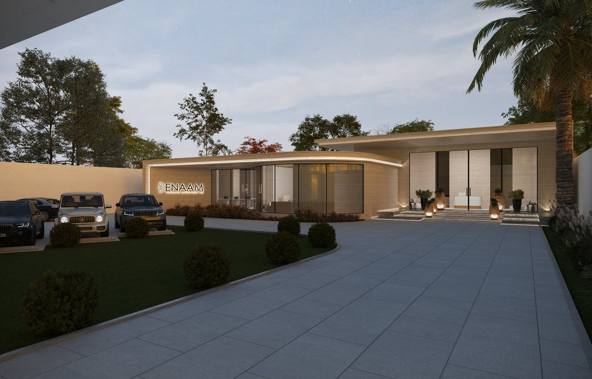 Enaam Properties — Office — commercial, view 10 of 24, UAE. 3ds Max · Corona render by Nasmeer VM.