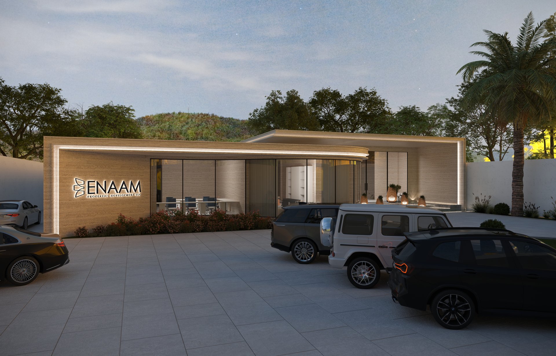 Enaam Properties — Office — commercial, view 11 of 24, UAE. 3ds Max · Corona render by Nasmeer VM.