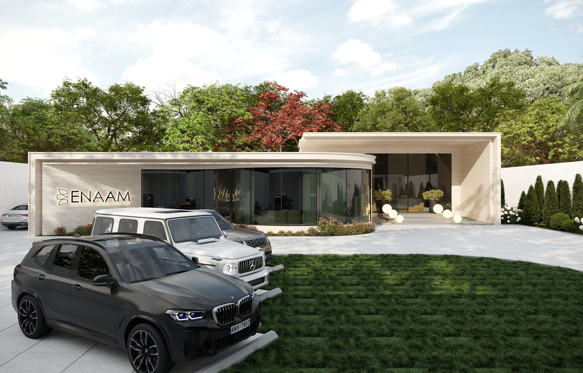 Enaam Properties — Office — commercial, view 12 of 24, UAE. 3ds Max · Corona render by Nasmeer VM.