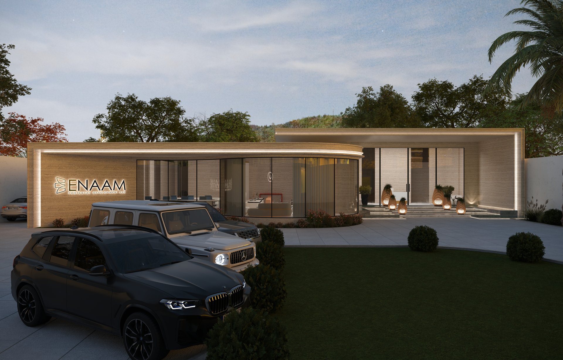 Enaam Properties — Office — commercial, view 13 of 24, UAE. 3ds Max · Corona render by Nasmeer VM.
