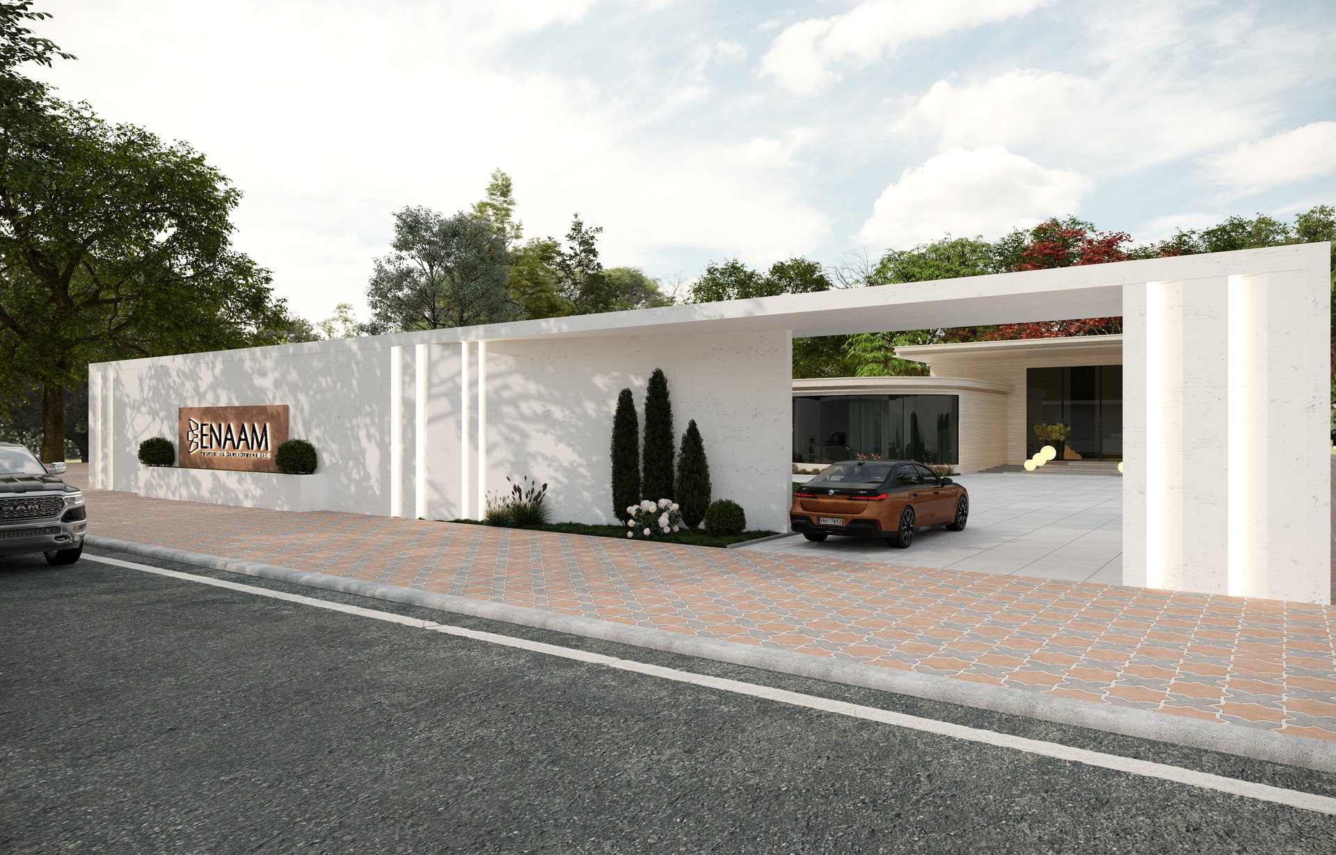 Enaam Properties — Office — commercial, view 15 of 24, UAE. 3ds Max · Corona render by Nasmeer VM.