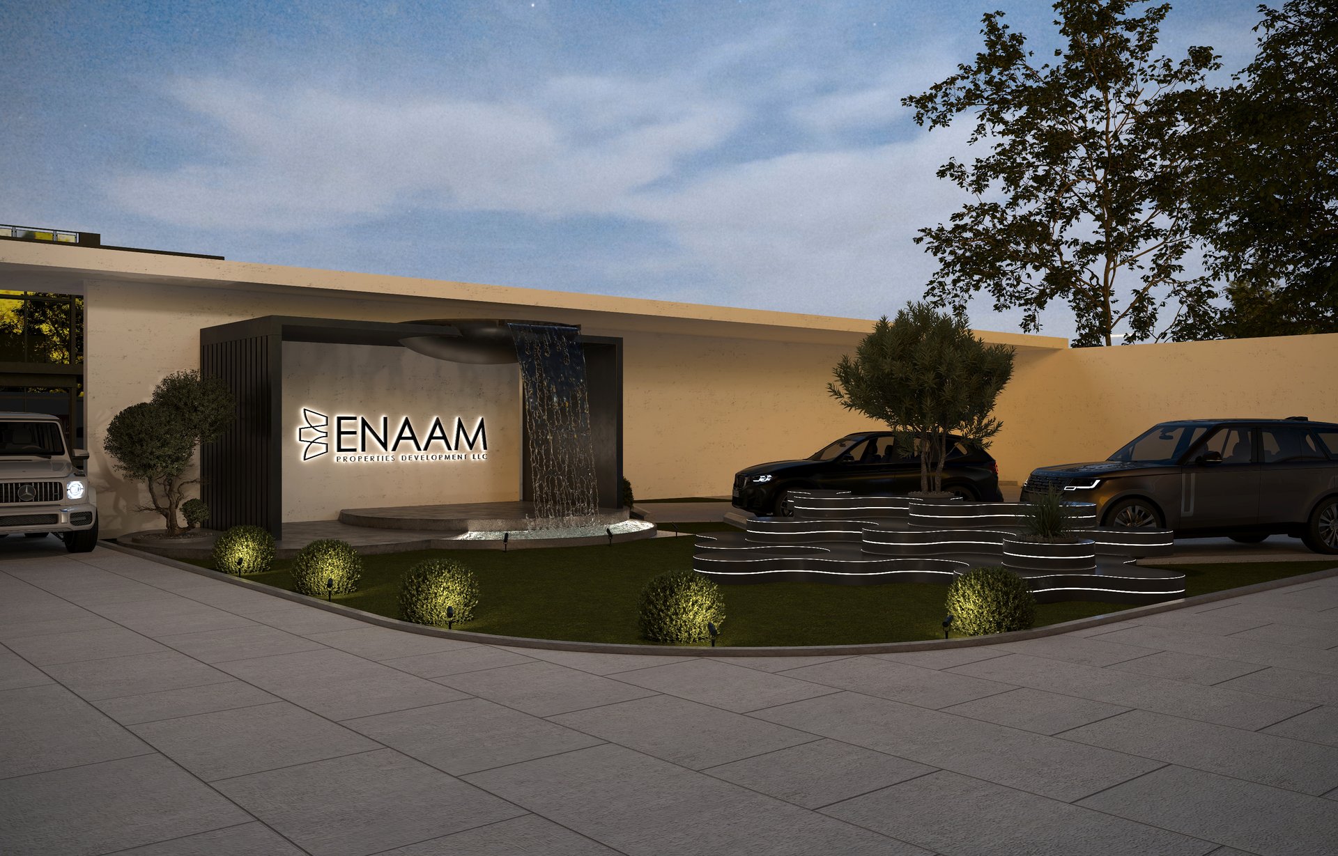 Enaam Properties — Office — commercial, view 18 of 24, UAE. 3ds Max · Corona render by Nasmeer VM.
