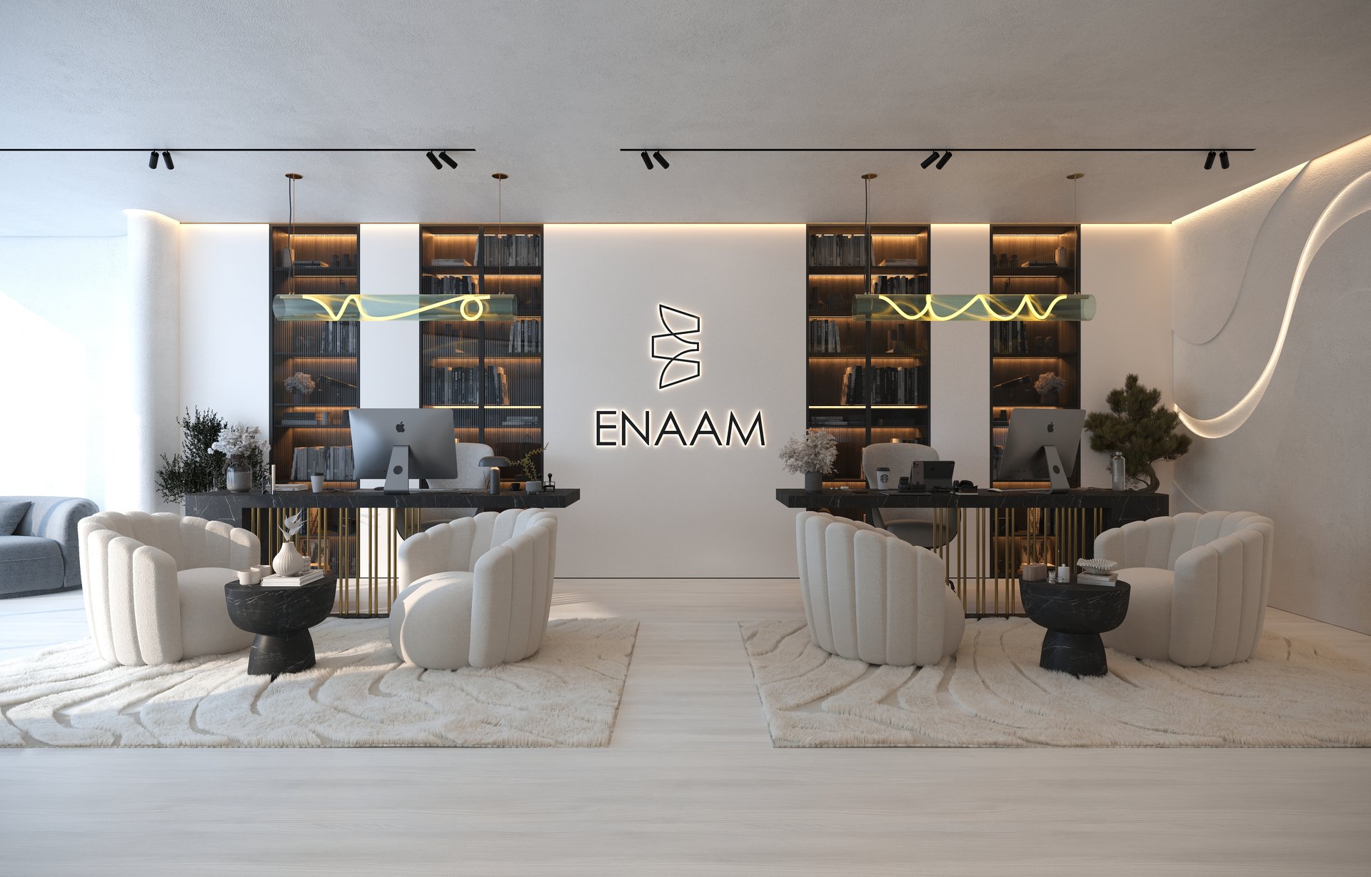Enaam Properties — Office — commercial, view 21 of 24, UAE. 3ds Max · Corona render by Nasmeer VM.