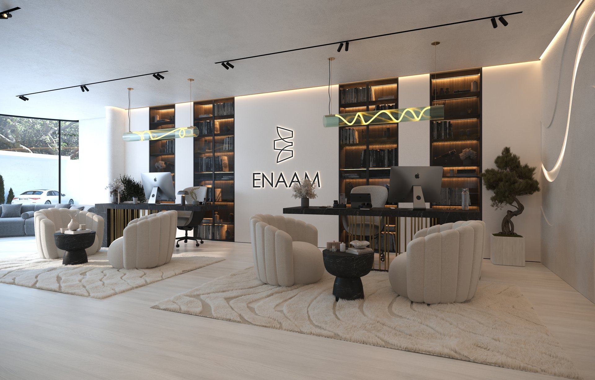 Enaam Properties — Office — commercial, view 23 of 24, UAE. 3ds Max · Corona render by Nasmeer VM.