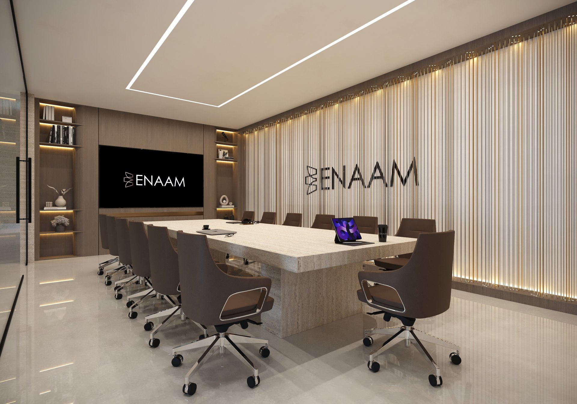 Enaam Properties — Office — commercial, view 24 of 24, UAE. 3ds Max · Corona render by Nasmeer VM.