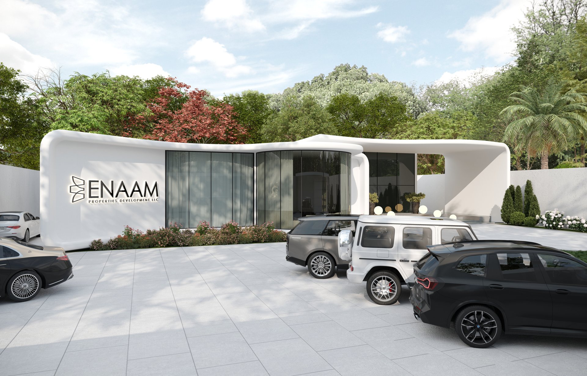 Enaam Properties — Office — commercial, view 3 of 24, UAE. 3ds Max · Corona render by Nasmeer VM.