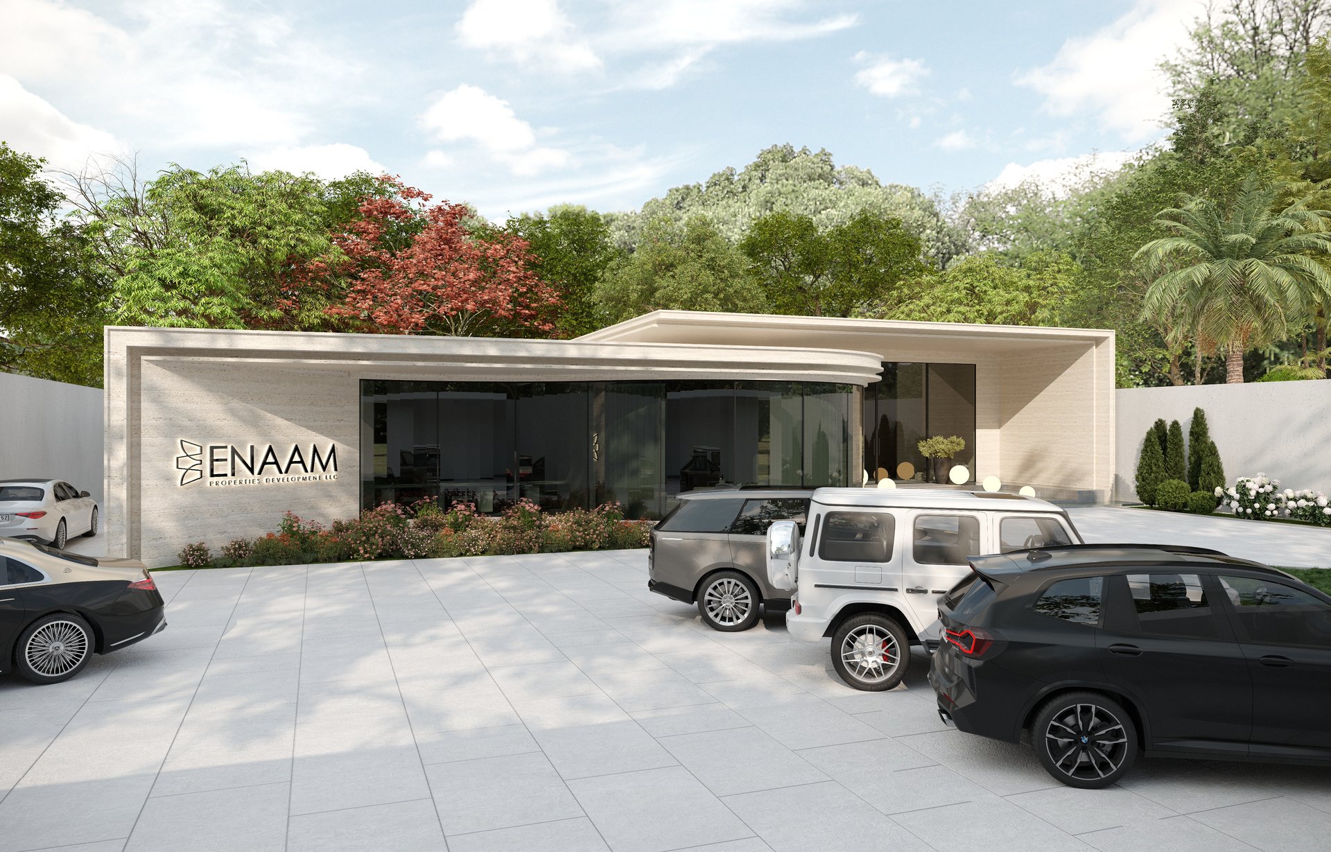 Enaam Properties — Office — commercial, view 5 of 24, UAE. 3ds Max · Corona render by Nasmeer VM.
