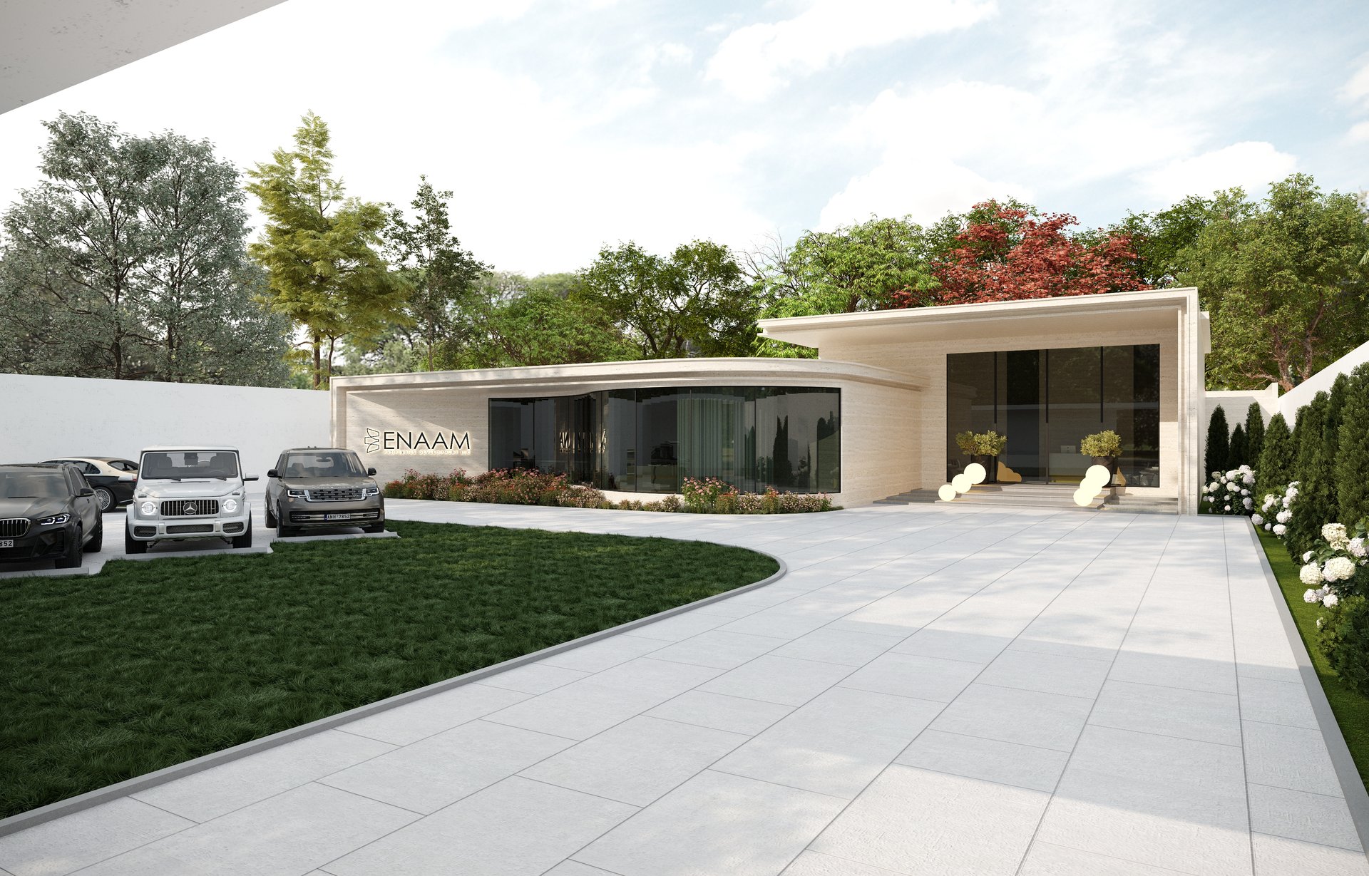 Enaam Properties — Office — commercial, view 6 of 24, UAE. 3ds Max · Corona render by Nasmeer VM.