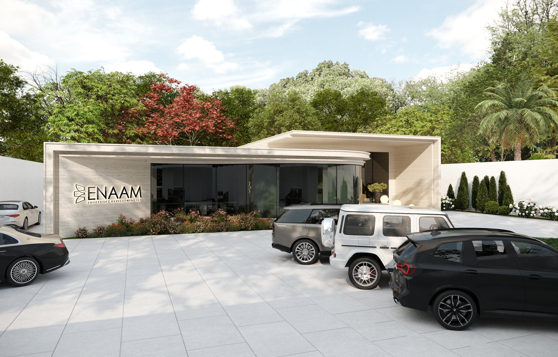 Enaam Properties — Office — commercial, view 7 of 24, UAE. 3ds Max · Corona render by Nasmeer VM.
