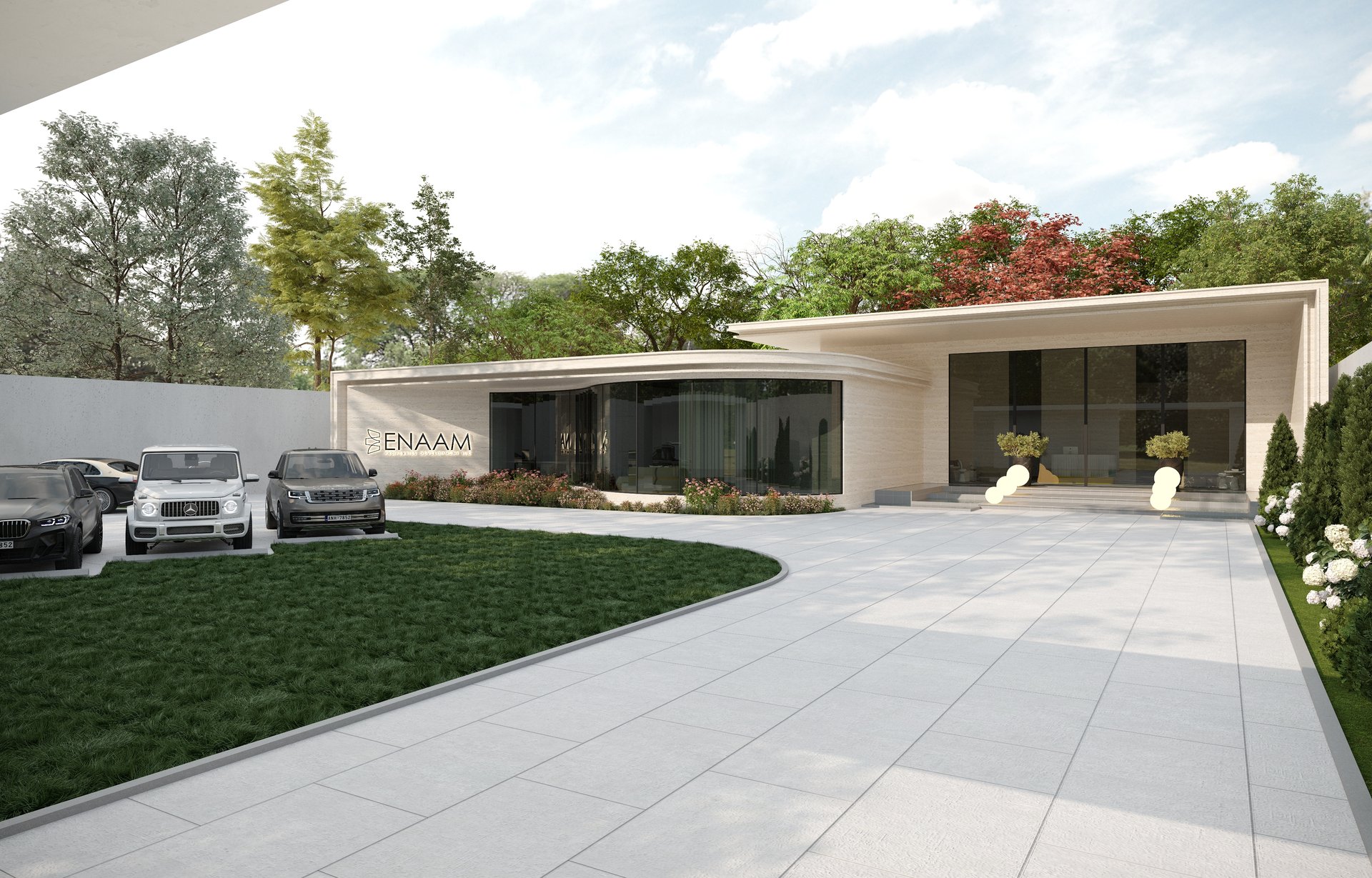 Enaam Properties — Office — commercial, view 9 of 24, UAE. 3ds Max · Corona render by Nasmeer VM.