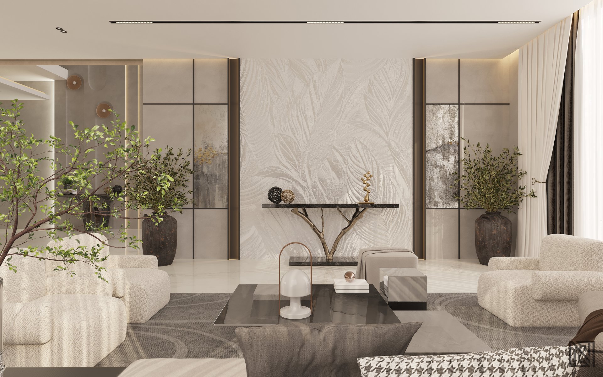 Fawad Villa — architecture, view 23 of 70, UAE. 3ds Max · Corona render by Nasmeer VM.