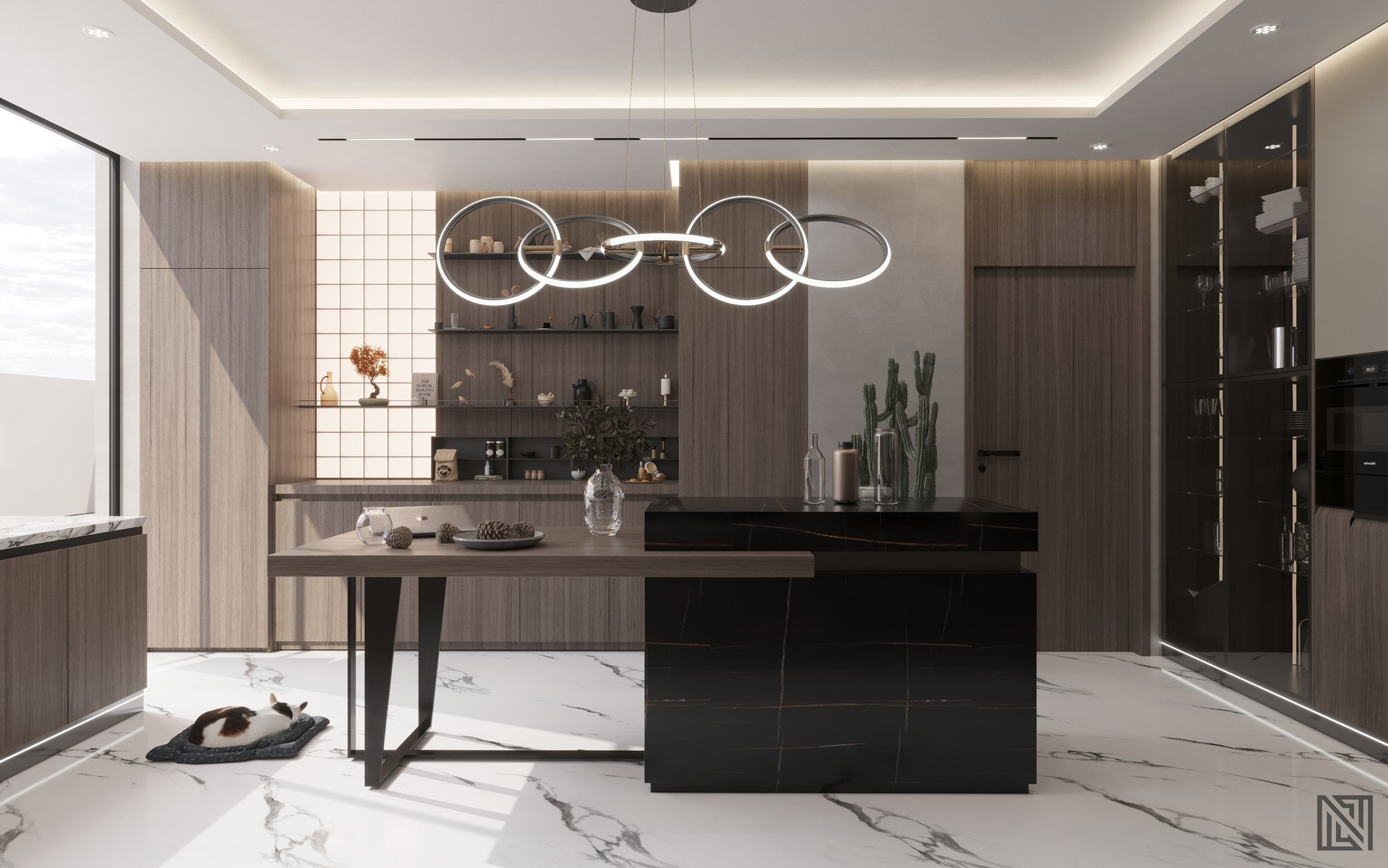 Fawad Villa — architecture, view 28 of 70, UAE. 3ds Max · Corona render by Nasmeer VM.