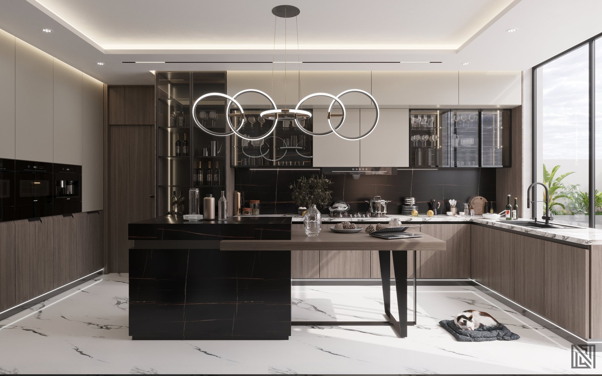 Fawad Villa — architecture, view 30 of 70, UAE. 3ds Max · Corona render by Nasmeer VM.