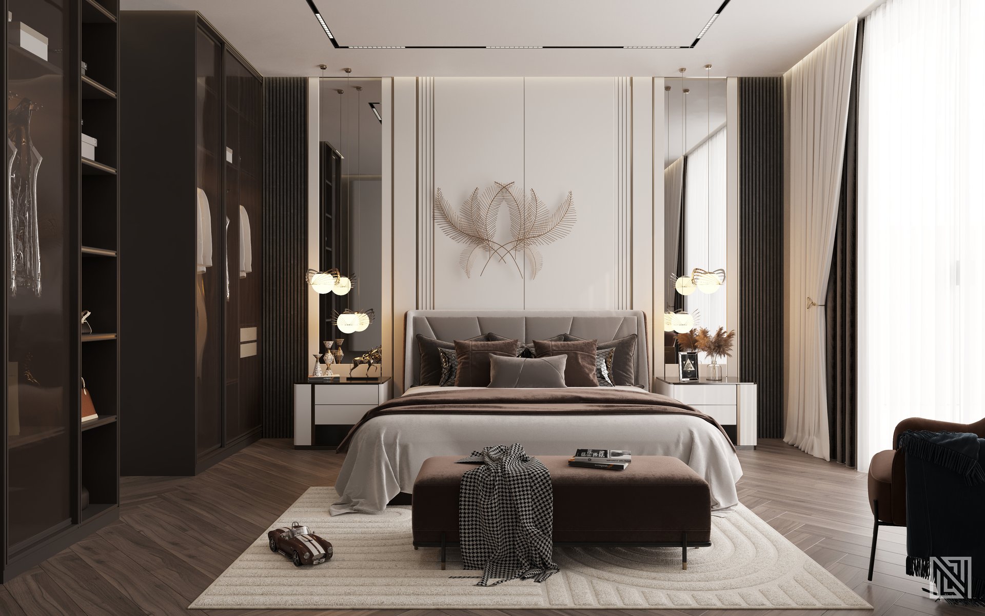 Fawad Villa — architecture, view 31 of 70, UAE. 3ds Max · Corona render by Nasmeer VM.