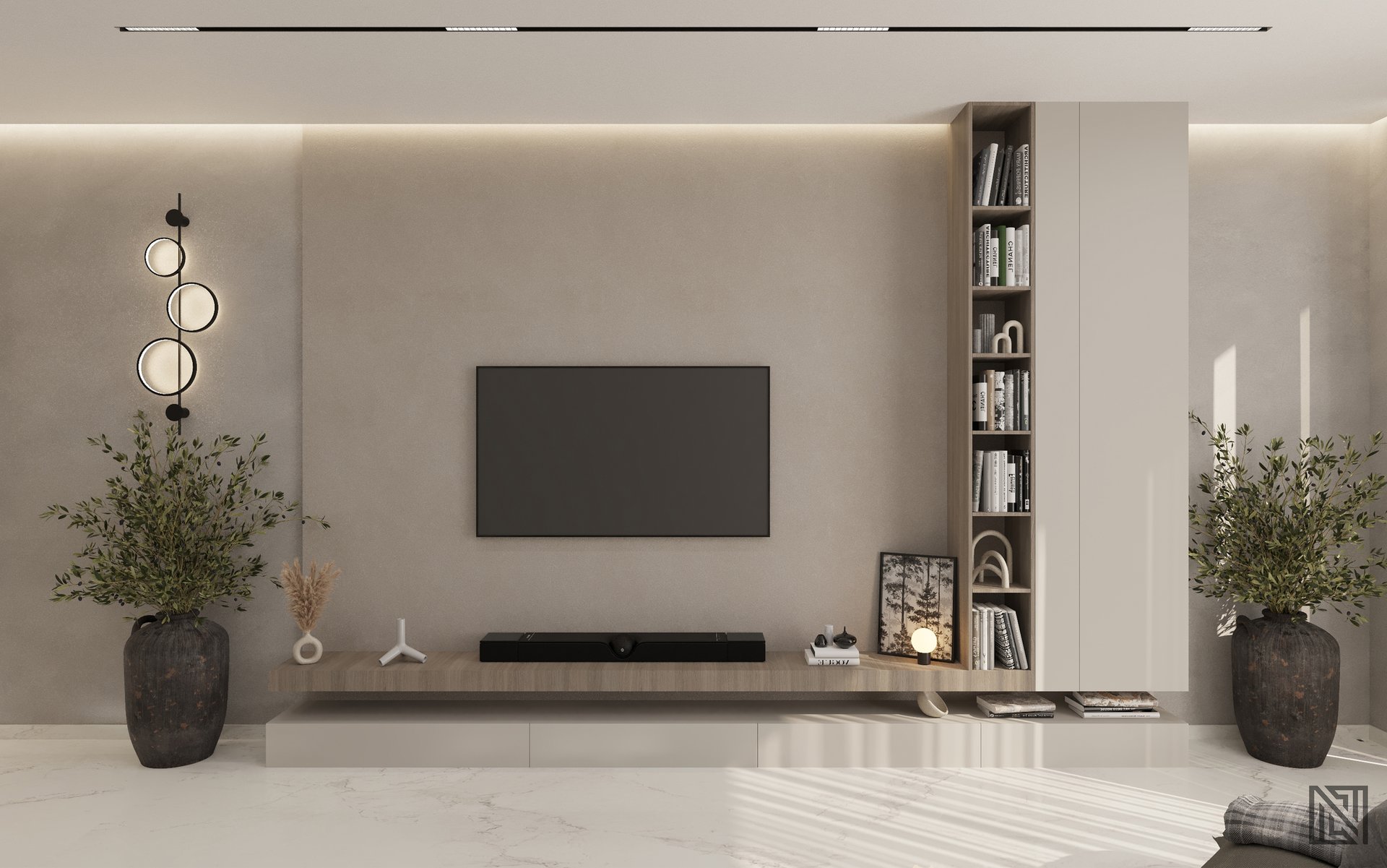 Fawad Villa — architecture, view 40 of 70, UAE. 3ds Max · Corona render by Nasmeer VM.