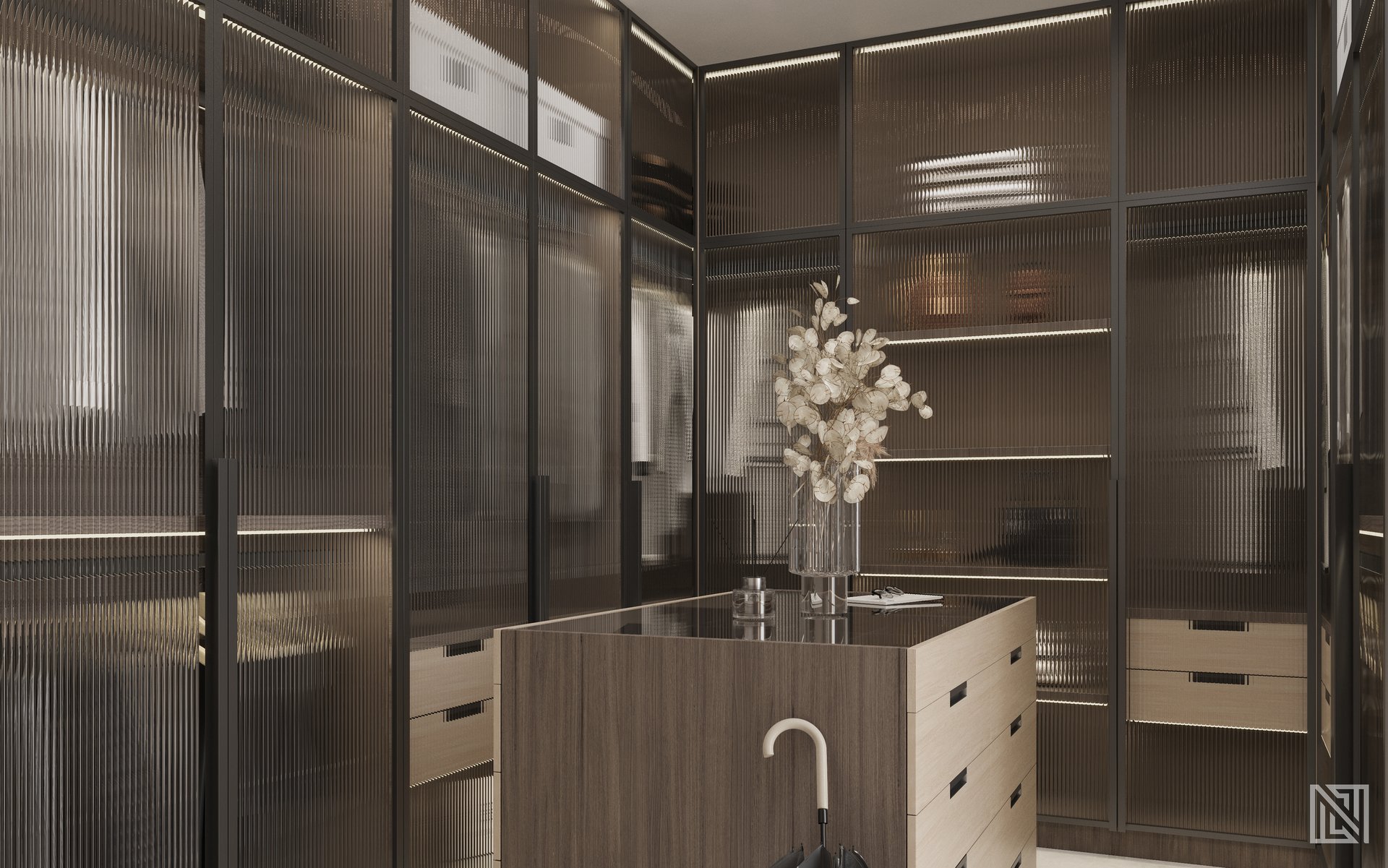 Fawad Villa — architecture, view 44 of 70, UAE. 3ds Max · Corona render by Nasmeer VM.