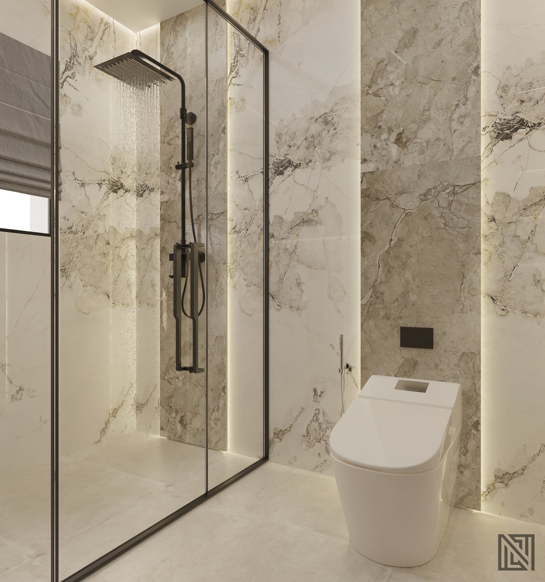 Fawad Villa — architecture, view 70 of 70, UAE. 3ds Max · Corona render by Nasmeer VM.