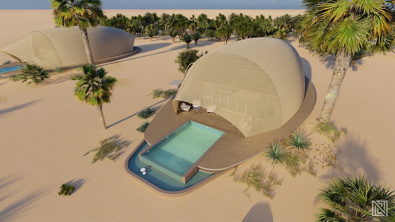 Government Villa — Exterior — architecture, view 4 of 8, UAE. 3ds Max · Corona render by Nasmeer VM.