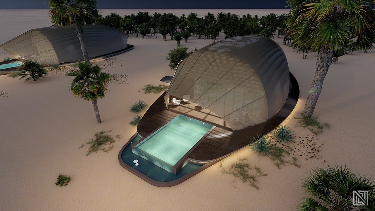 Government Villa — Exterior — architecture, view 8 of 8, UAE. 3ds Max · Corona render by Nasmeer VM.