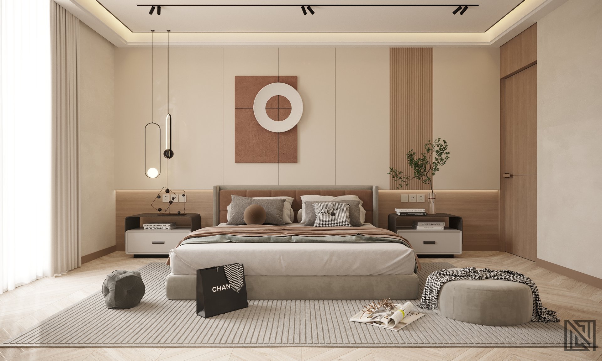 Modern Villa — architecture, view 2 of 10, UAE. 3ds Max · Corona render by Nasmeer VM.